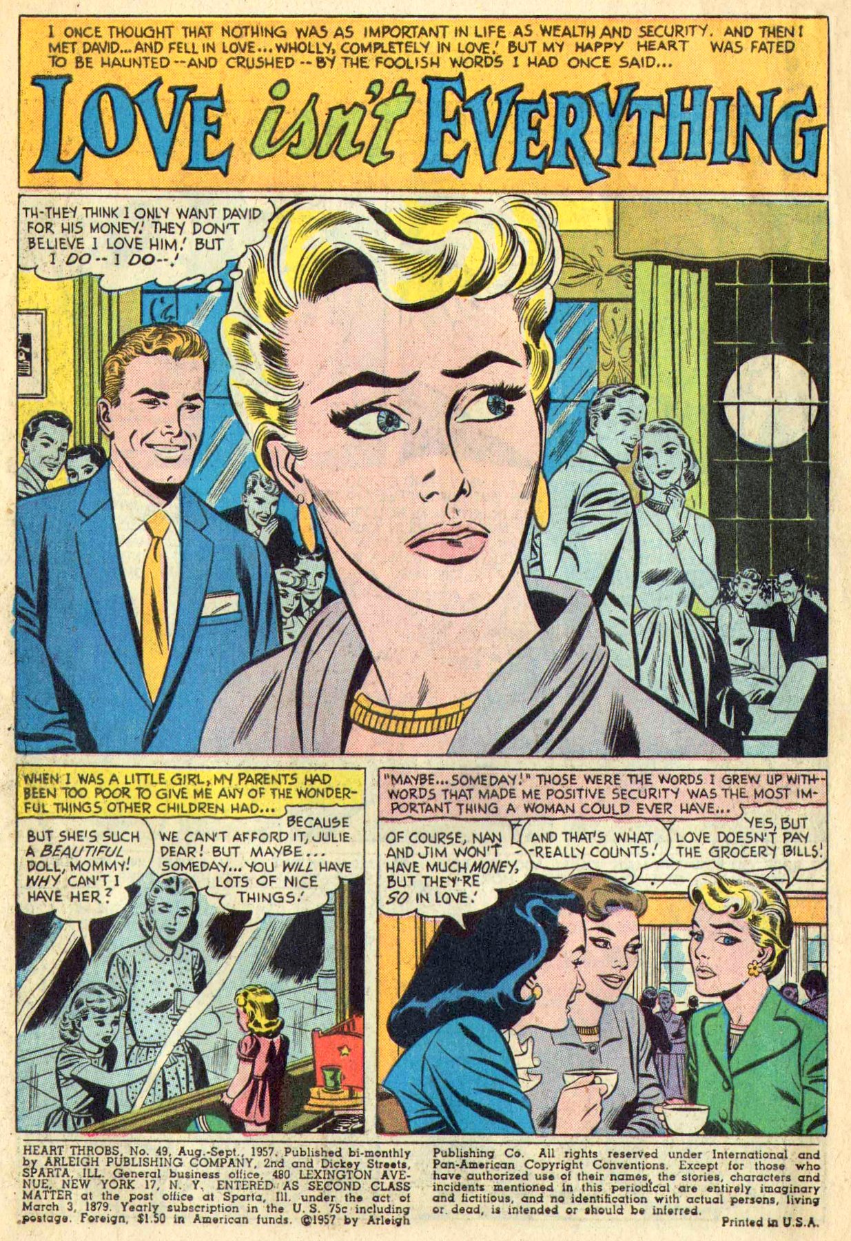 Read online Heart Throbs comic -  Issue #49 - 3