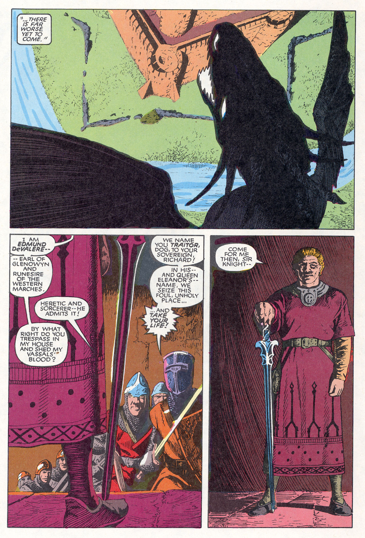 Read online The Black Dragon comic -  Issue #5 - 28