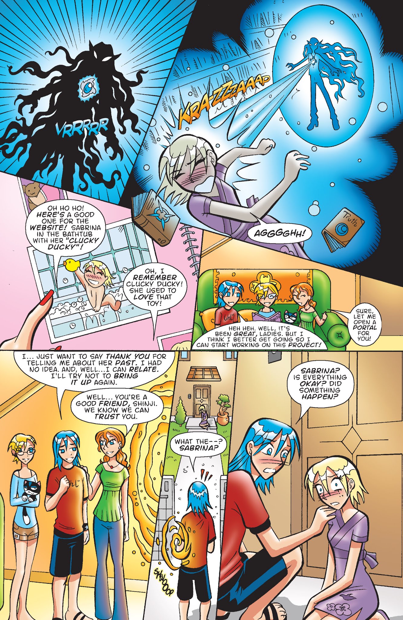 Read online Sabrina the Teenage Witch (2000) comic -  Issue #74 - 20