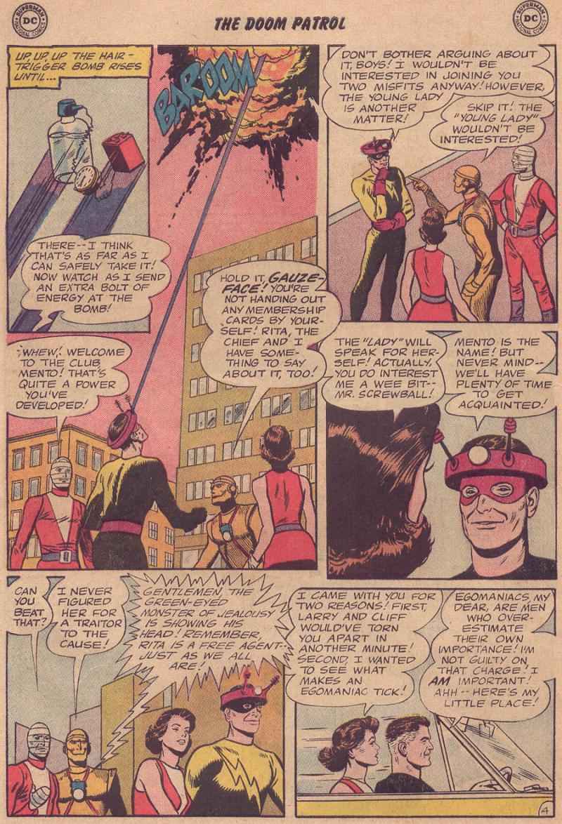 Read online Doom Patrol (1964) comic -  Issue #91 - 5