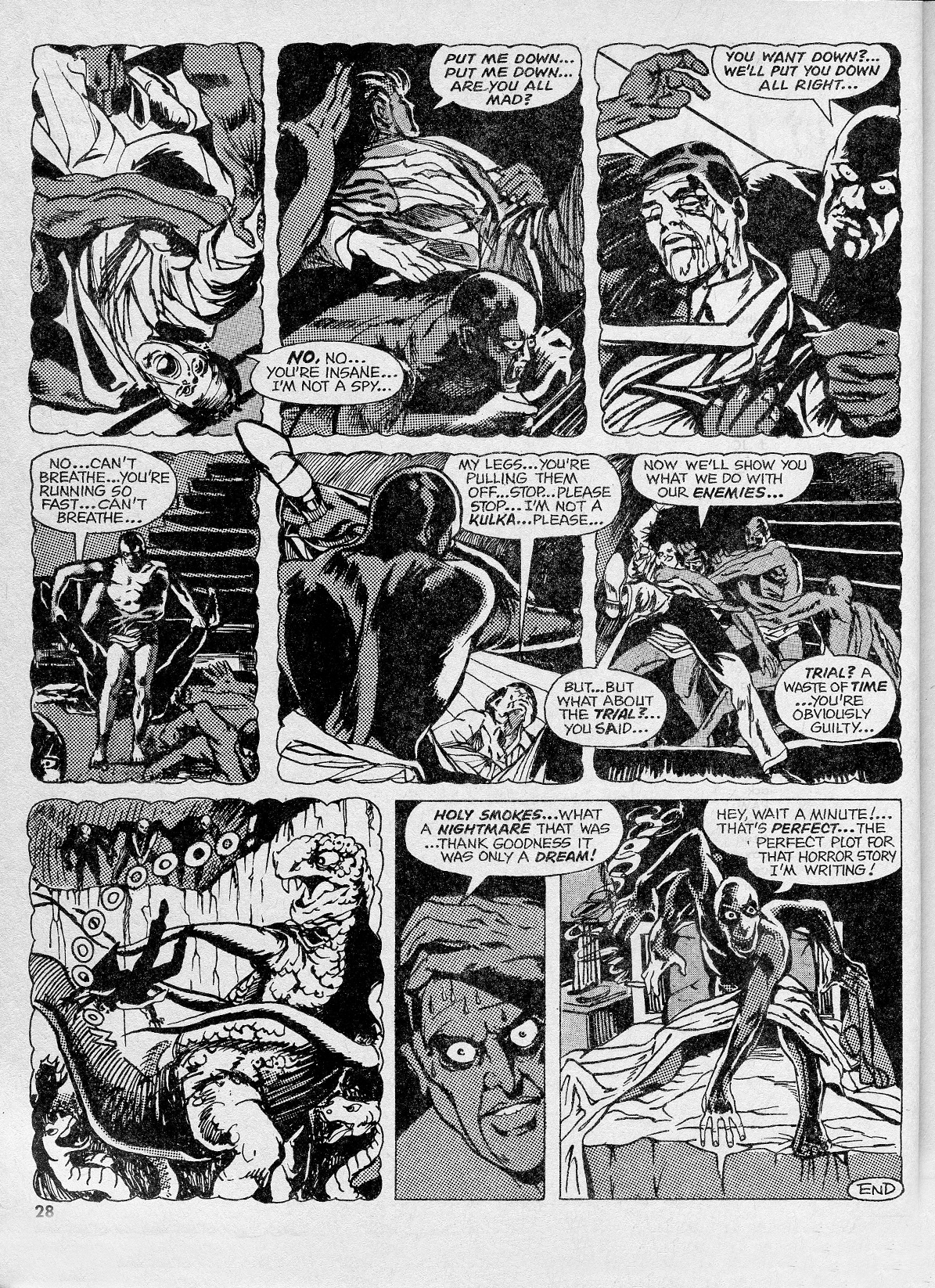 Read online Nightmare (1970) comic -  Issue #7 - 28
