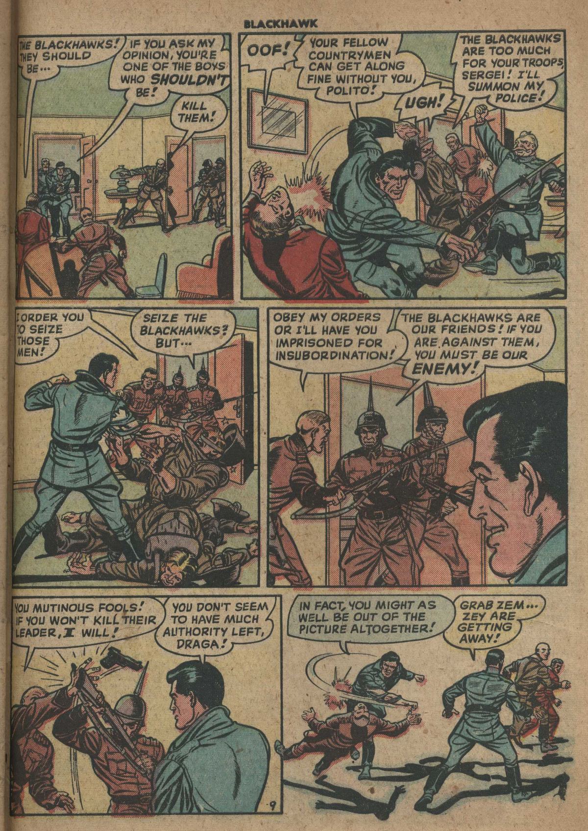 Read online Blackhawk (1957) comic -  Issue #25 - 33