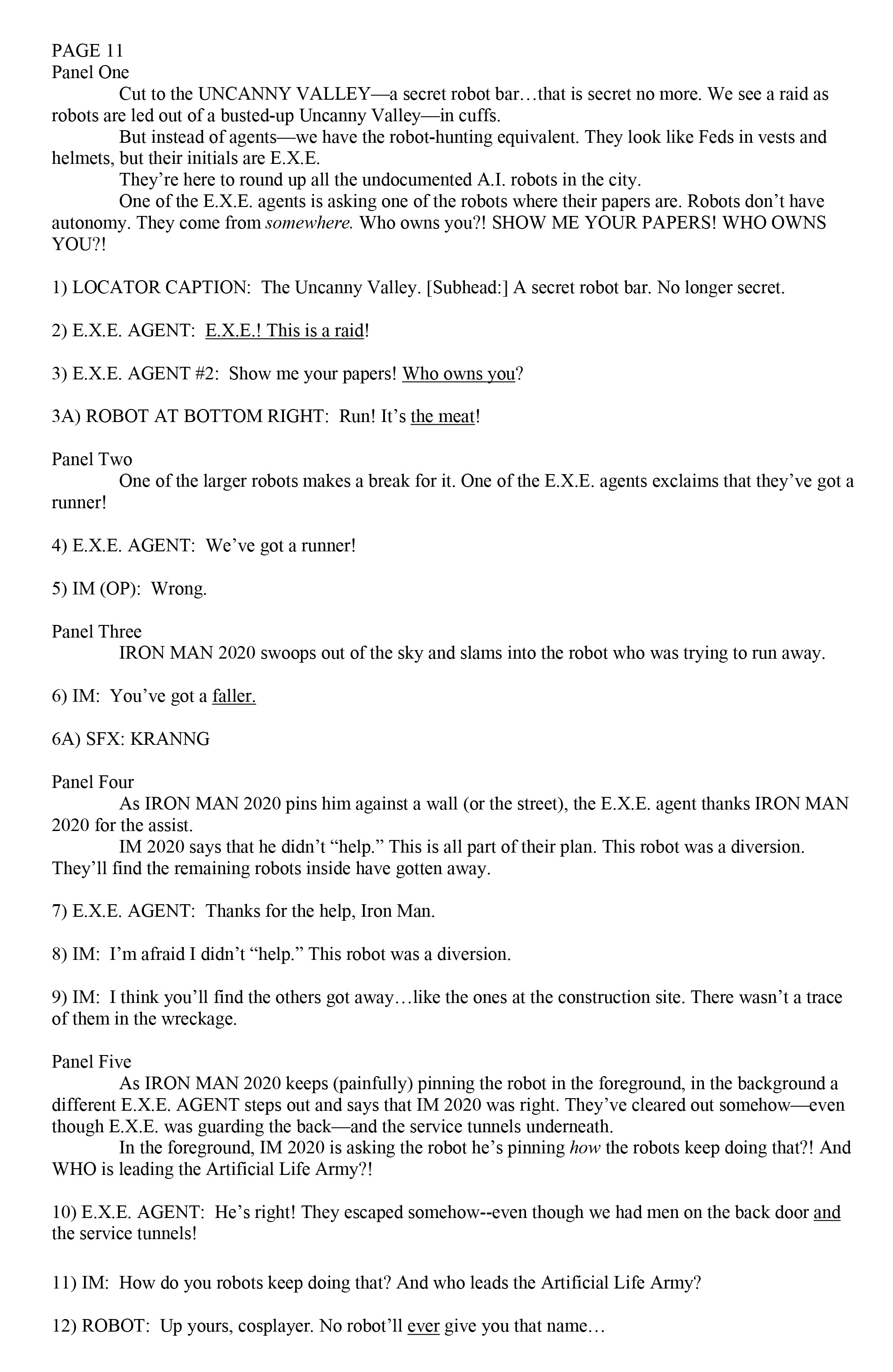 Read online Iron Man 2020 (2020) comic -  Issue # _Director's Cut - 52