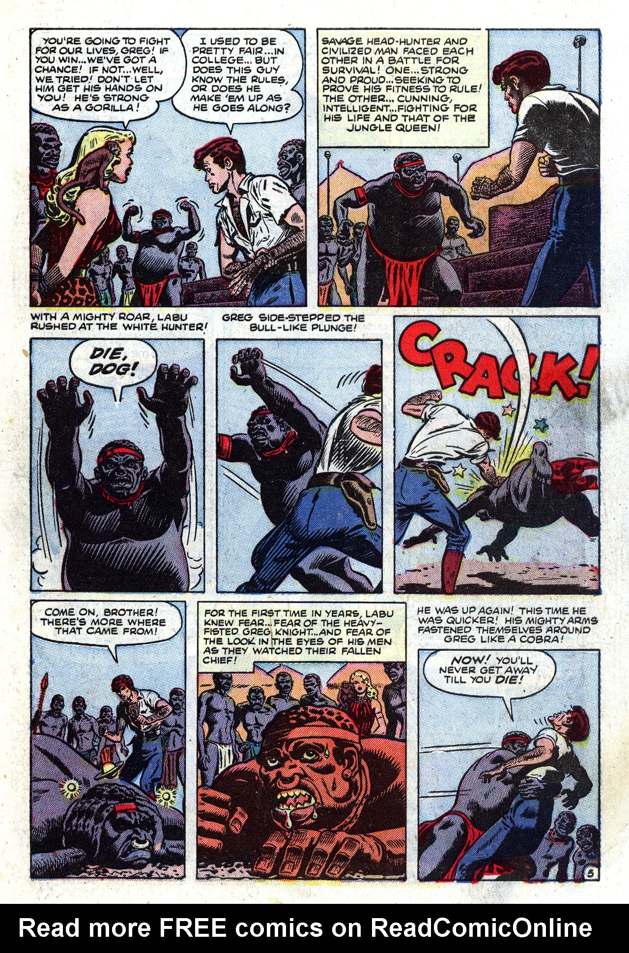 Read online Lorna, The Jungle Queen comic -  Issue #2 - 31