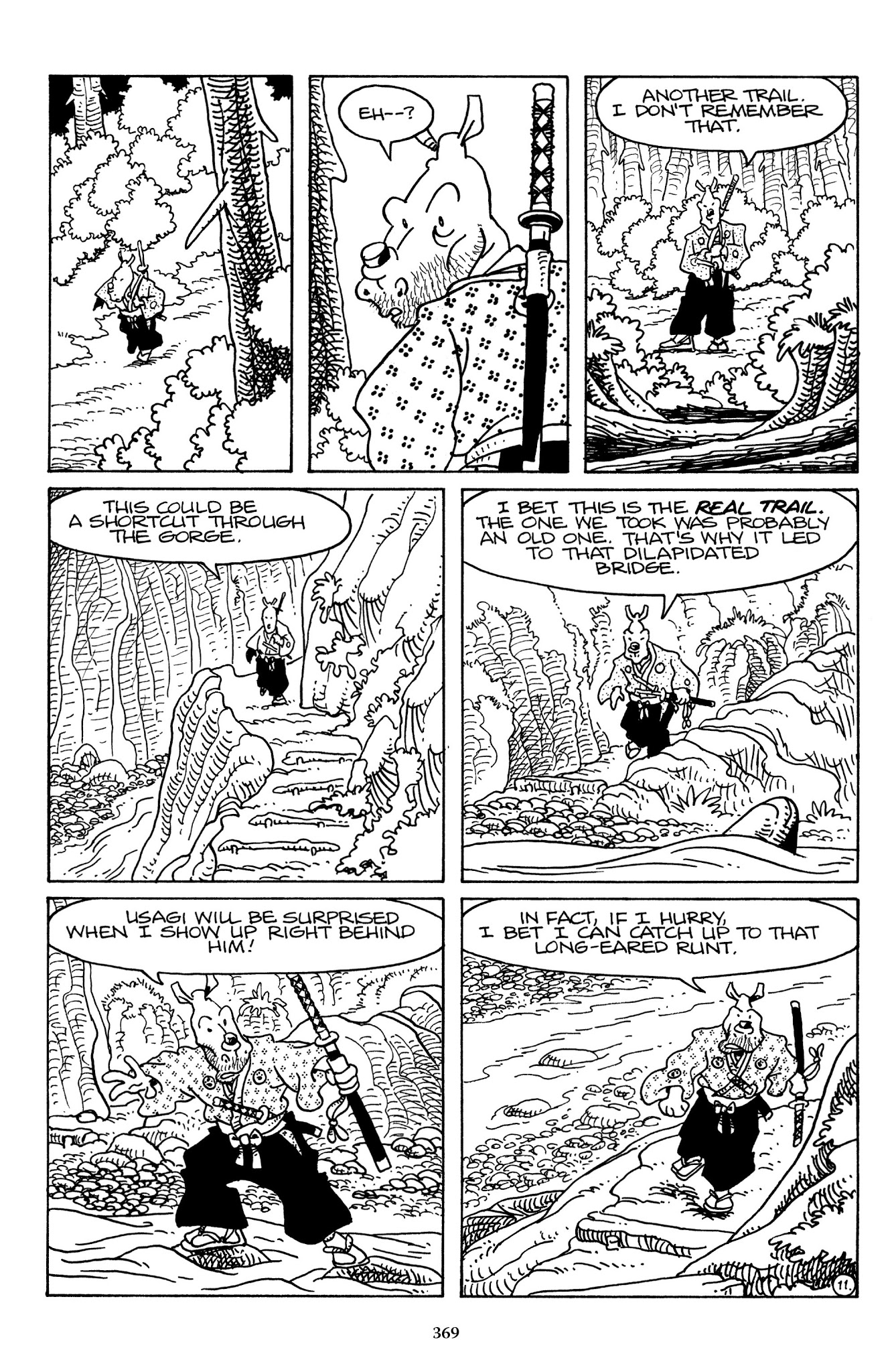 Read online The Usagi Yojimbo Saga comic -  Issue # TPB 6 - 367