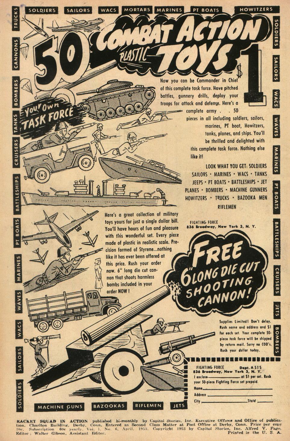 Read online Racket Squad in Action comic -  Issue #6 - 2