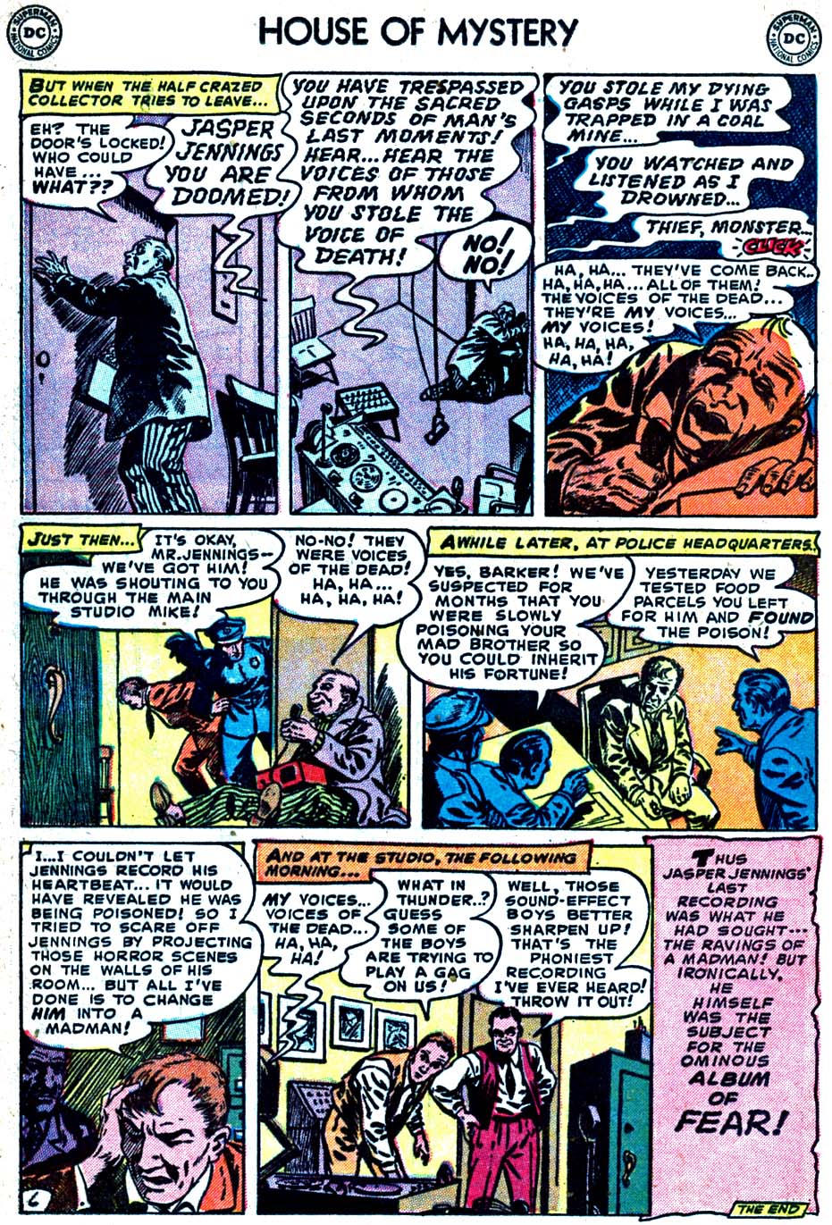 Read online House of Mystery (1951) comic -  Issue #13 - 16