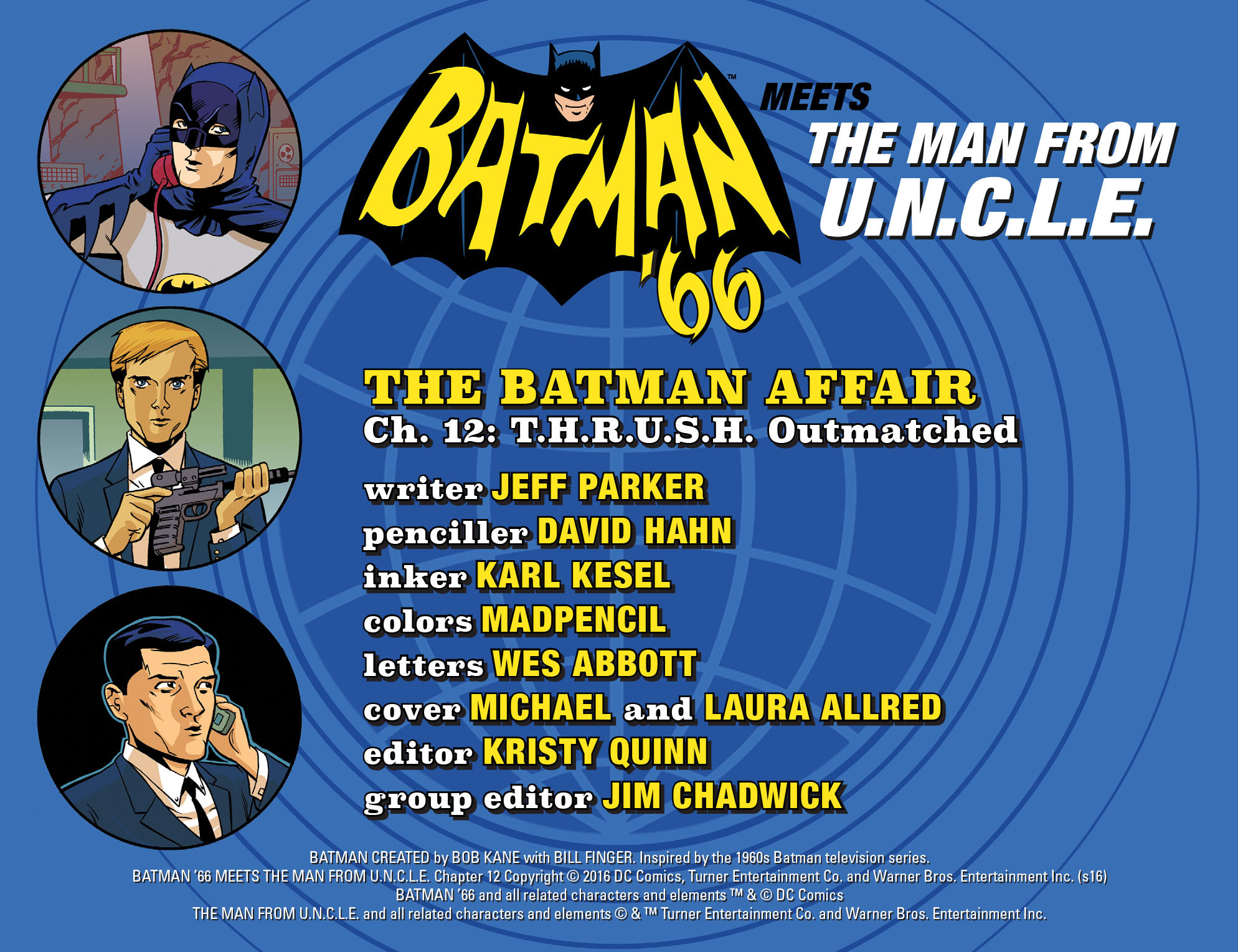 Read online Batman '66 Meets the Man from U.N.C.L.E. comic -  Issue #12 - 3