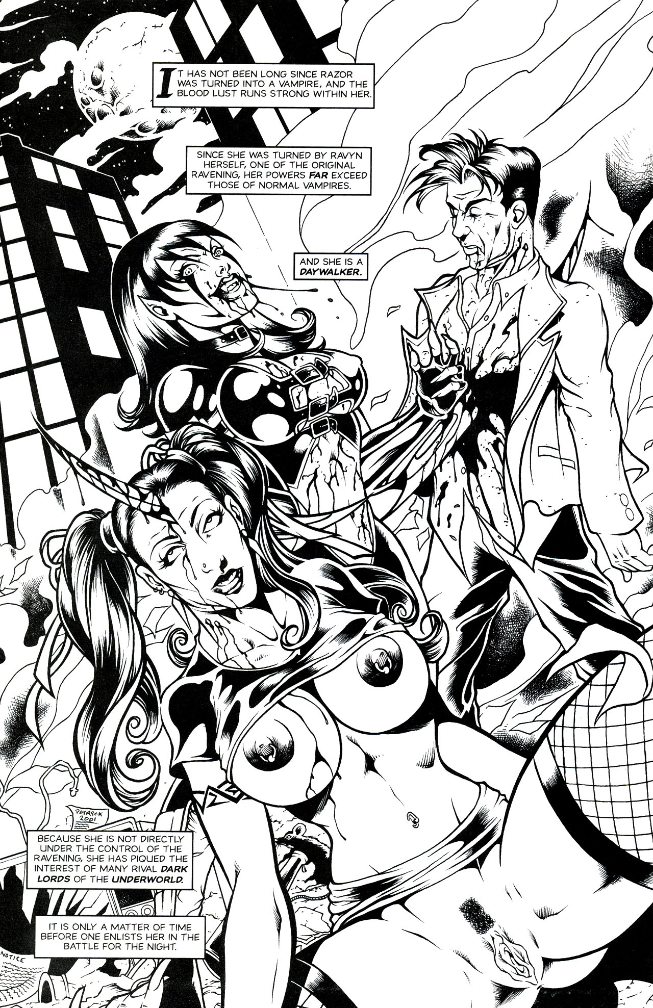 Read online Razor: Bleeding Heart comic -  Issue # Full - 4