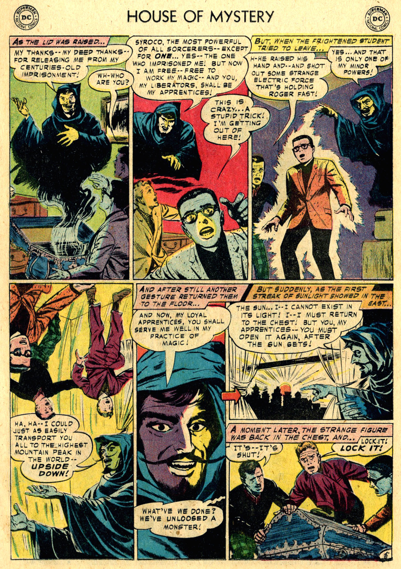 Read online House of Mystery (1951) comic -  Issue #74 - 16