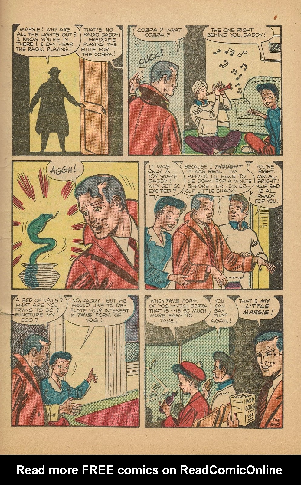 Read online My Little Margie (1954) comic -  Issue #7 - 14