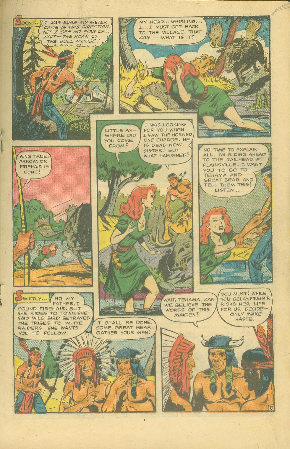 Read online Pioneer West Romances comic -  Issue #6 - 19