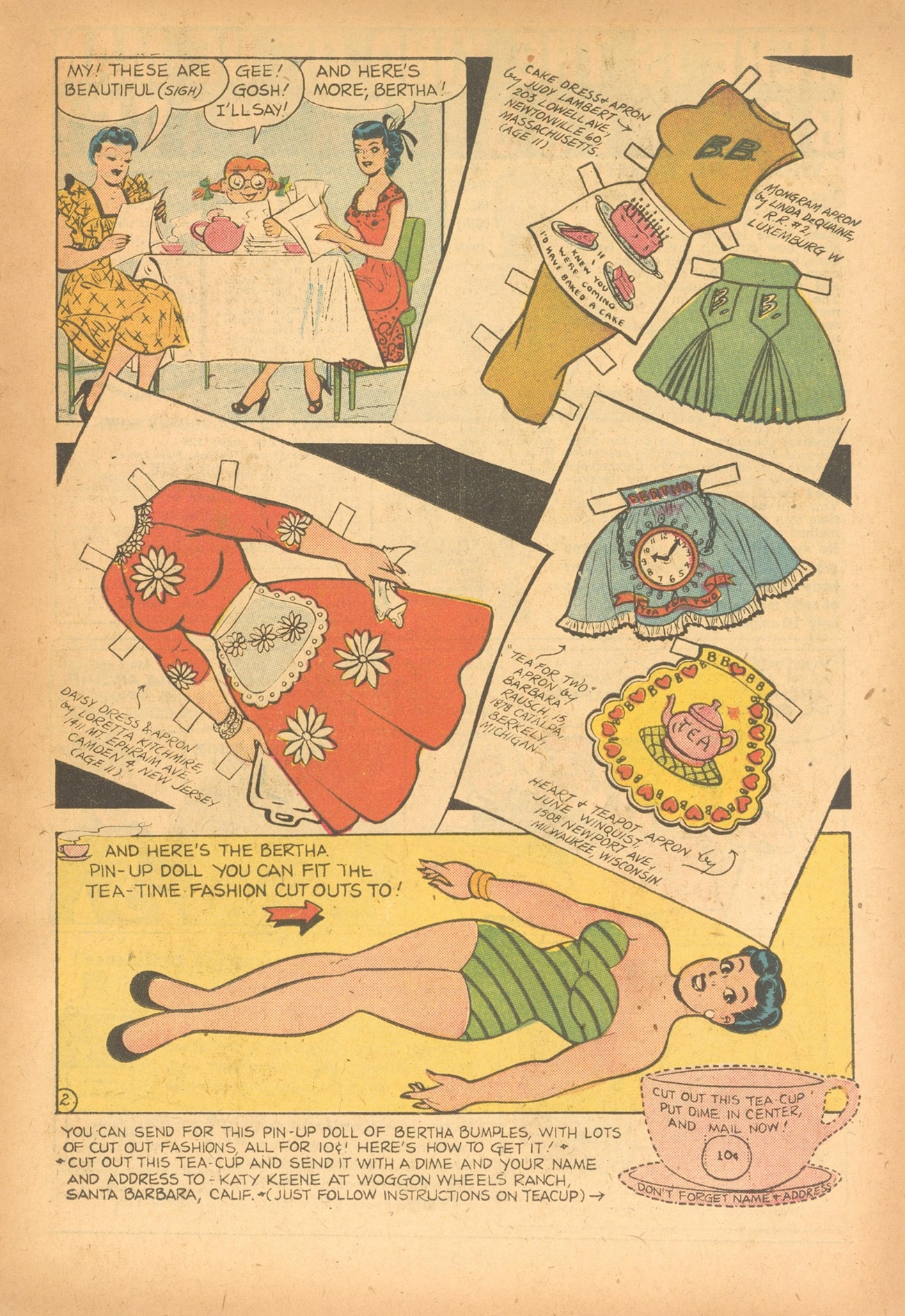 Read online Katy Keene (1949) comic -  Issue #32 - 11