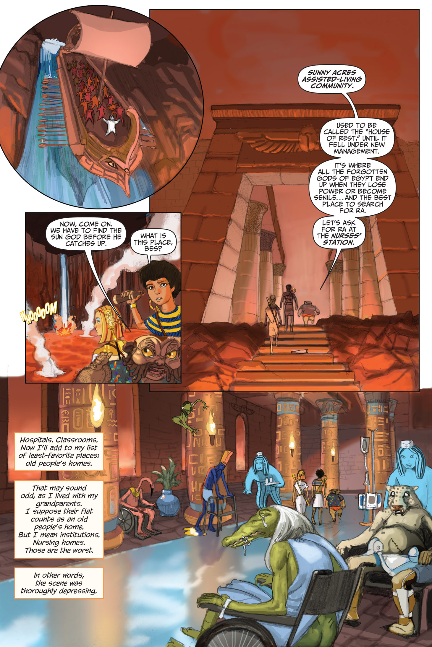 Read online The Kane Chronicles comic -  Issue # TPB 2 - 101