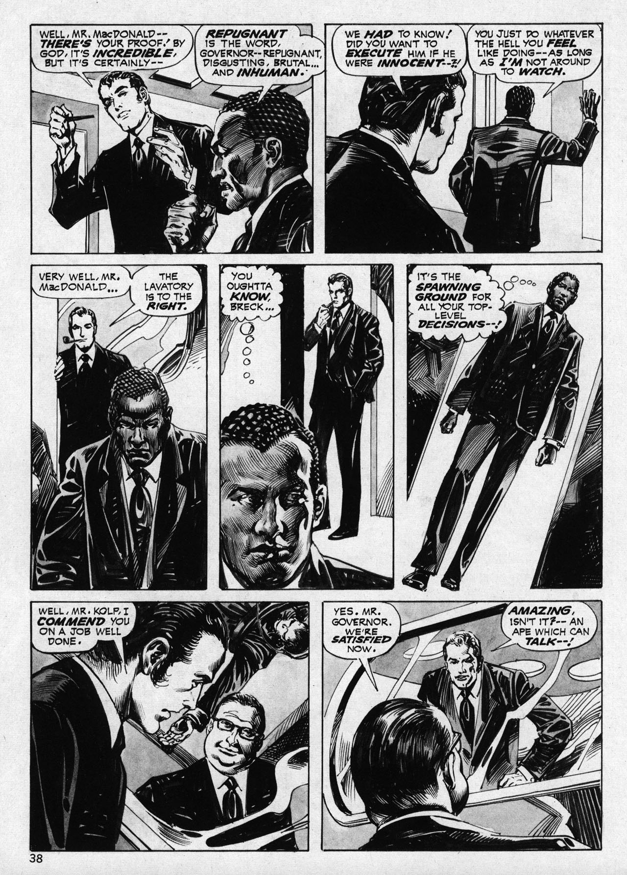 Read online Planet of the Apes comic -  Issue #20 - 36
