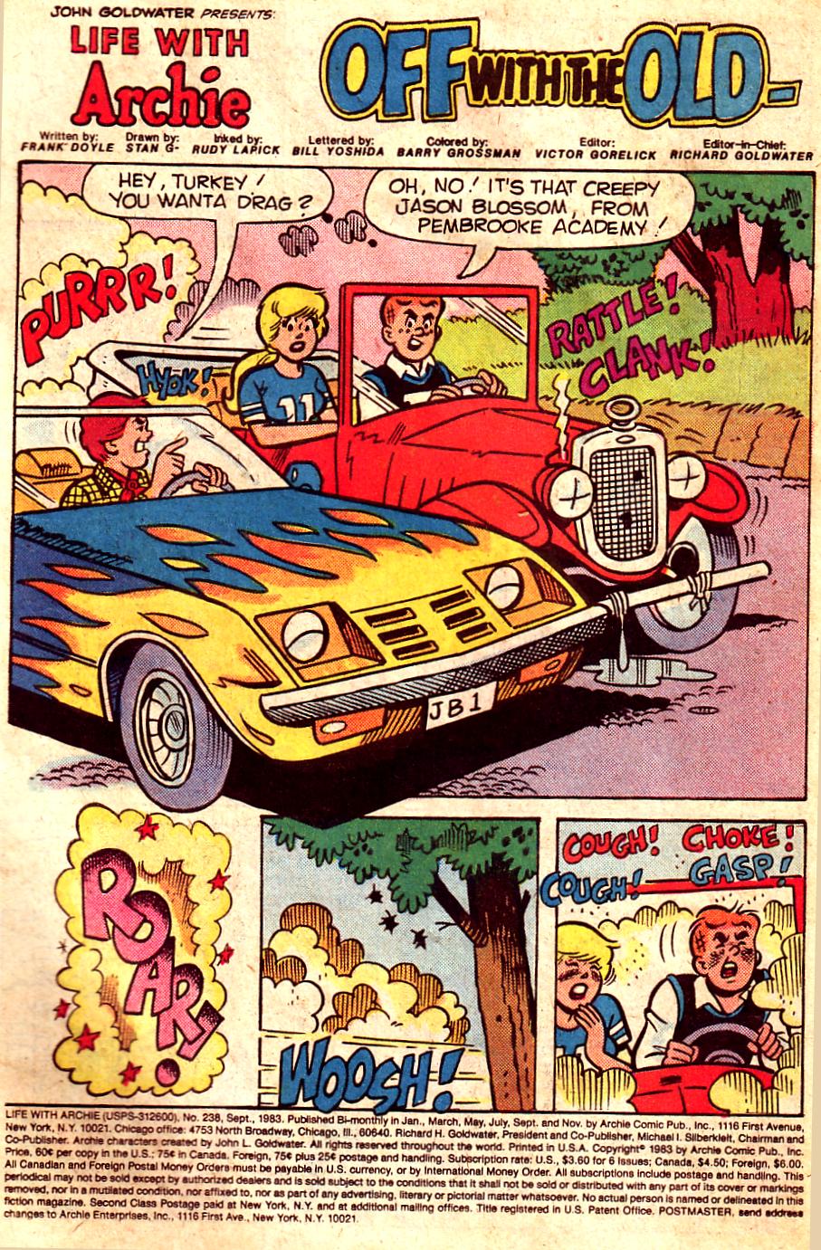 Read online Life With Archie (1958) comic -  Issue #238 - 3