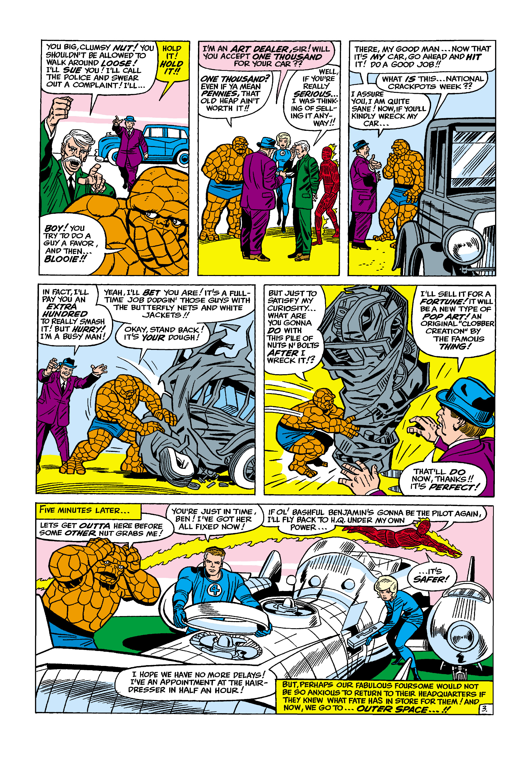 Read online Marvel Masterworks: The Fantastic Four comic -  Issue # TPB 4 (Part 1) - 33