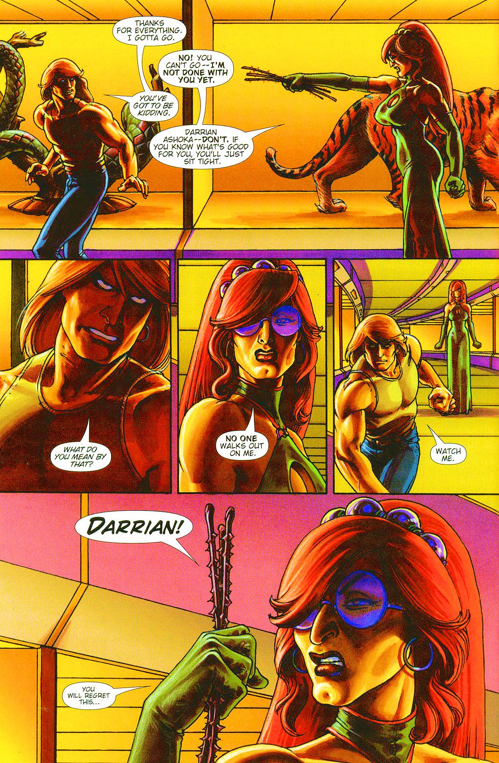 Read online Dawn: Three Tiers comic -  Issue #5 - 10