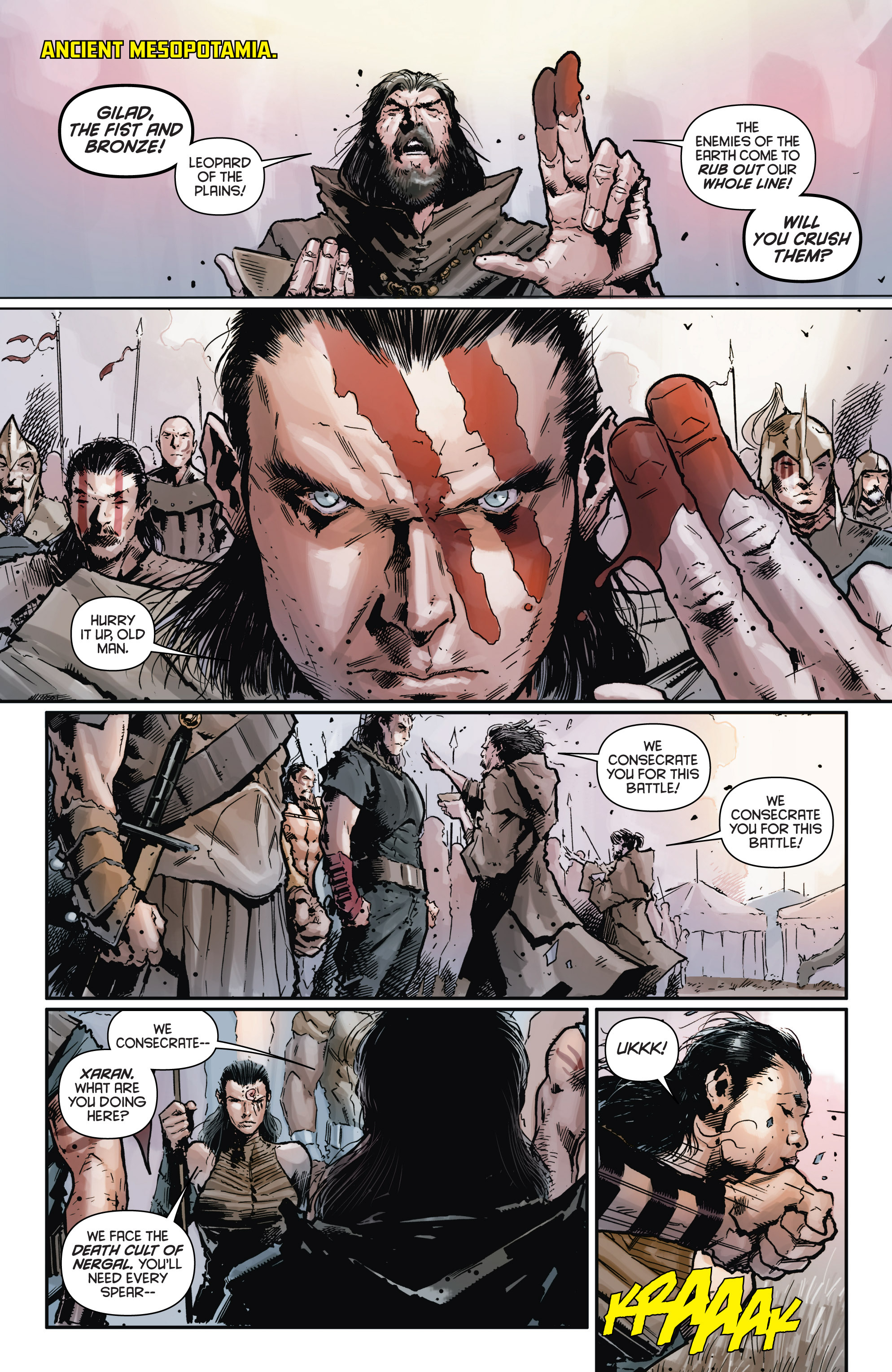 Read online Eternal Warrior comic -  Issue #1 - 2