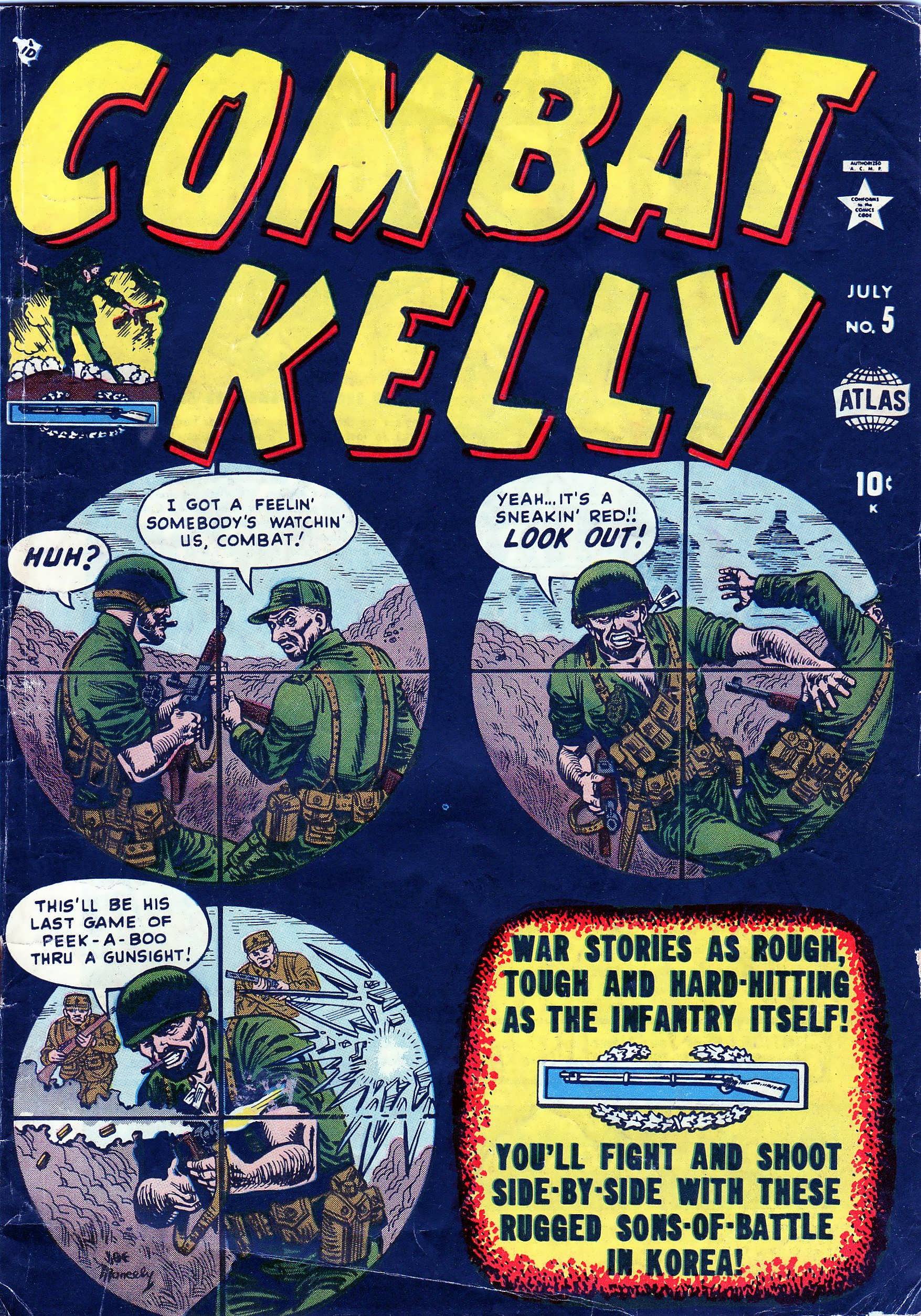Read online Combat Kelly (1951) comic -  Issue #5 - 1