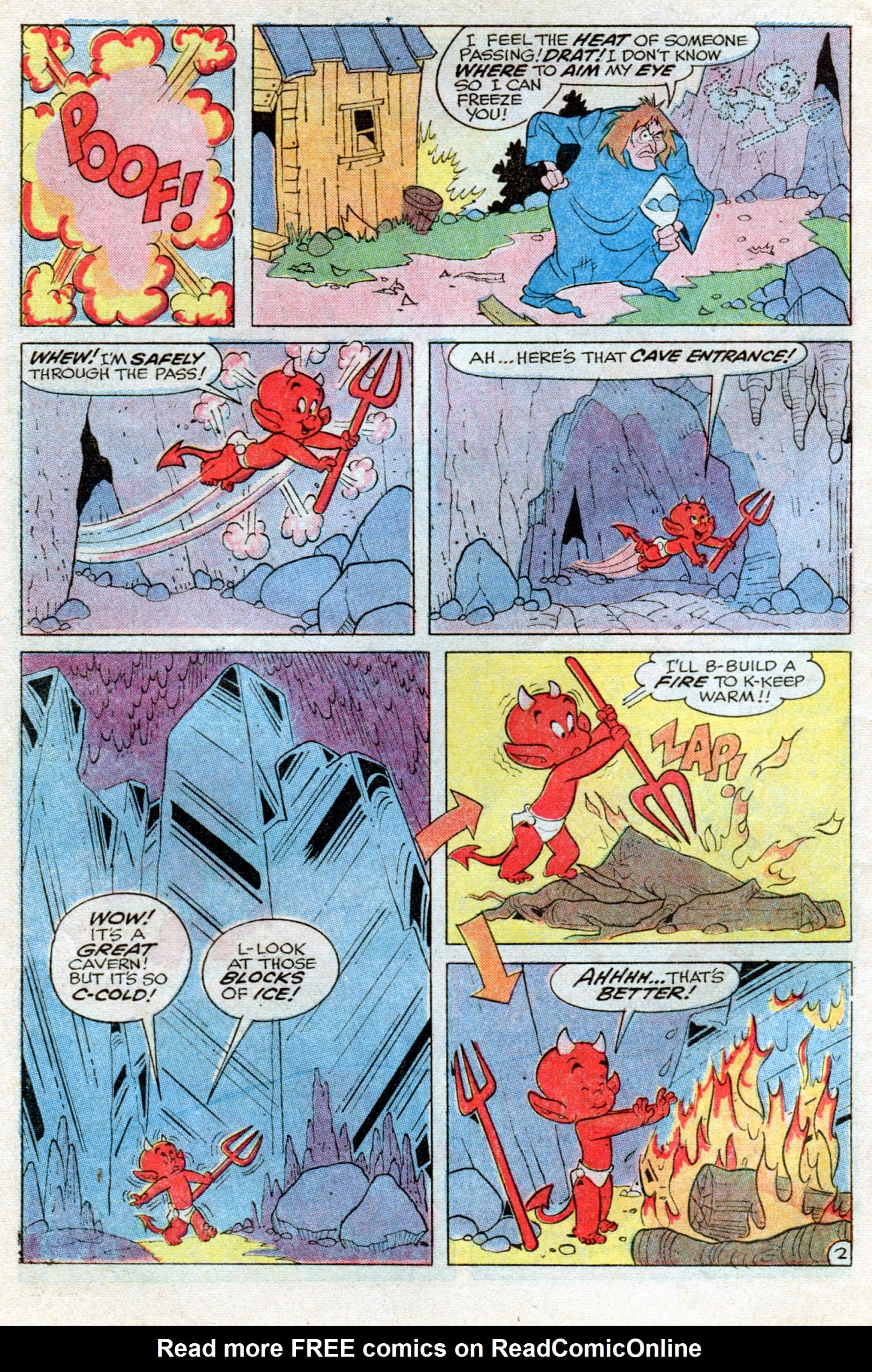 Read online Hot Stuff, the Little Devil comic -  Issue #109 - 6