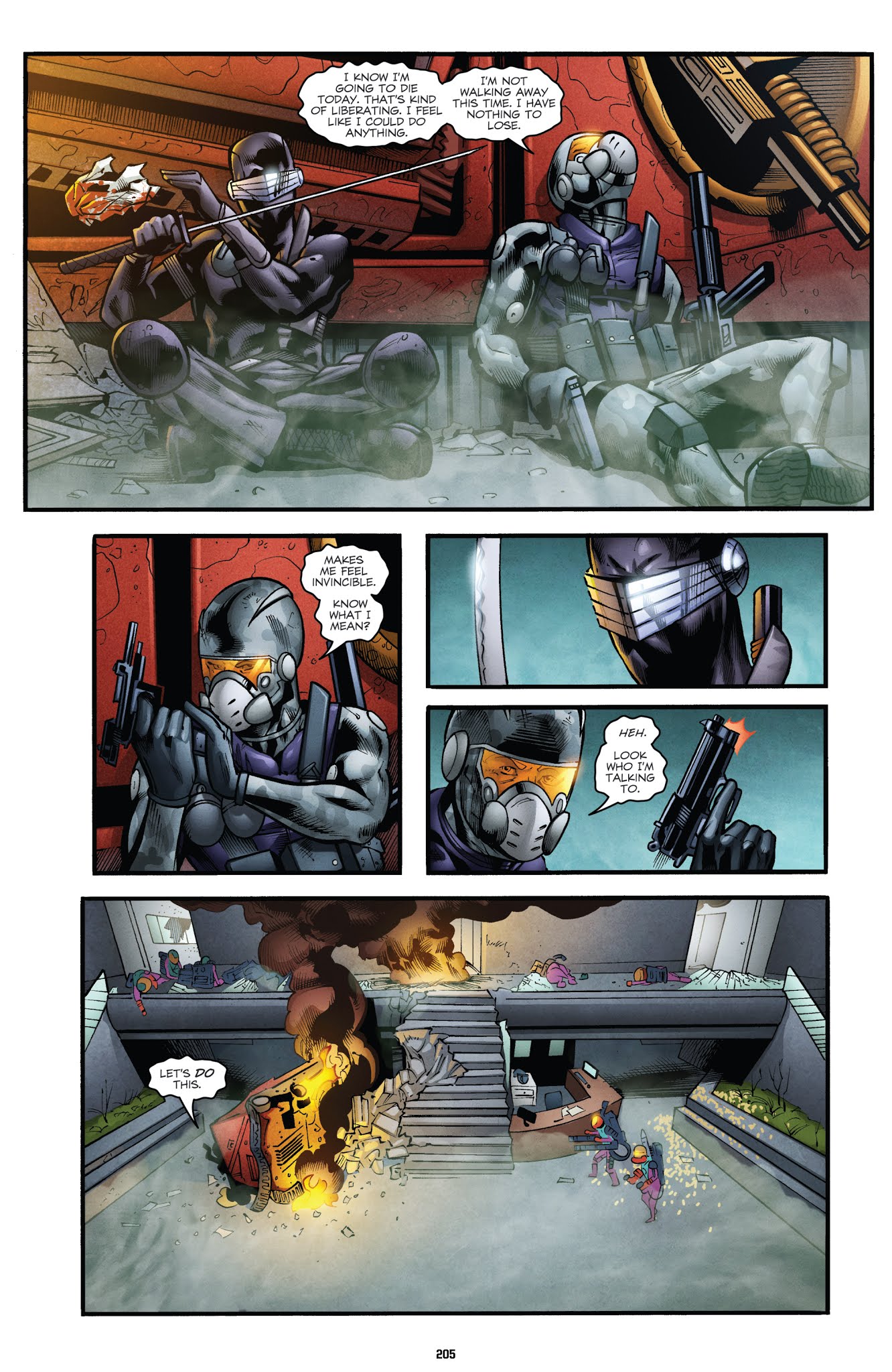 Read online G.I. Joe: The IDW Collection comic -  Issue # TPB 7 - 205
