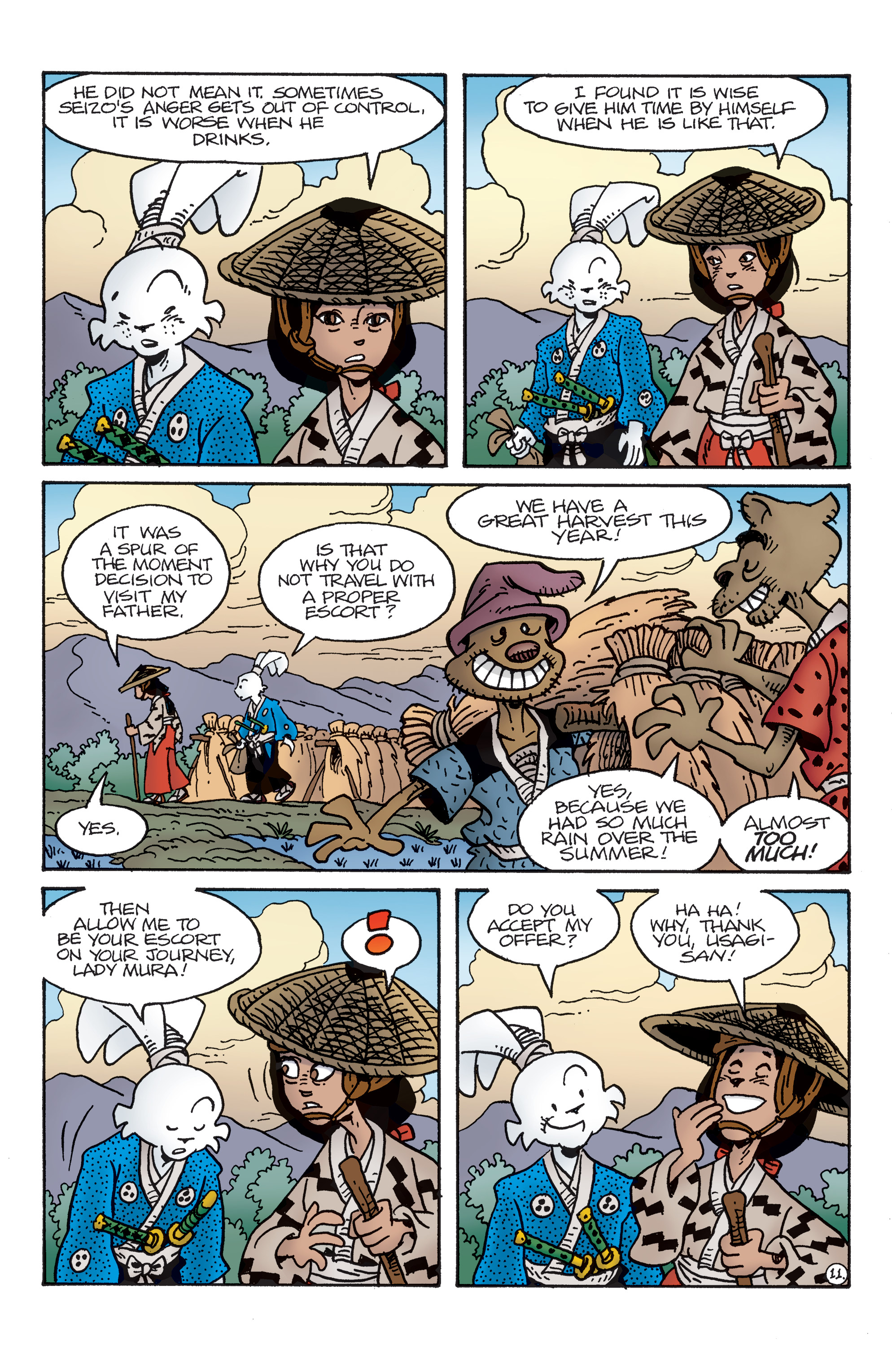 Read online Usagi Yojimbo (2019) comic -  Issue #4 - 13