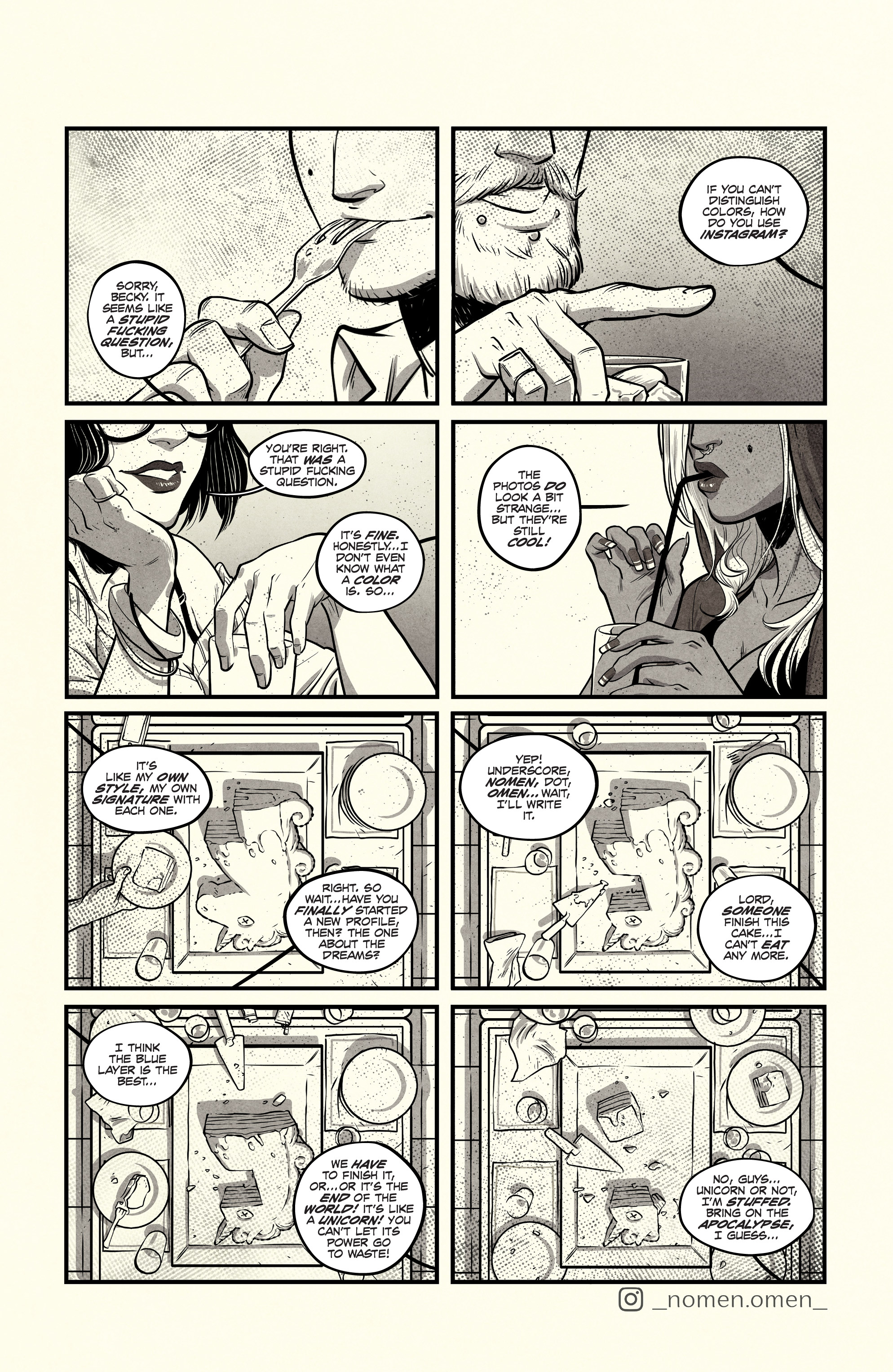 Read online Nomen Omen comic -  Issue #1 - 24