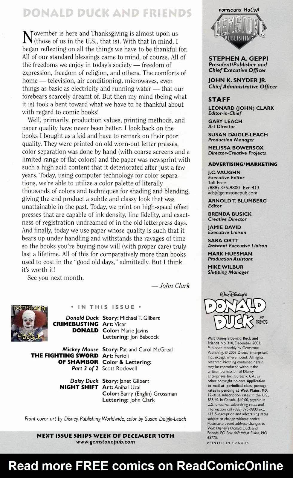 Walt Disney's Donald Duck and Friends issue 310 - Page 2