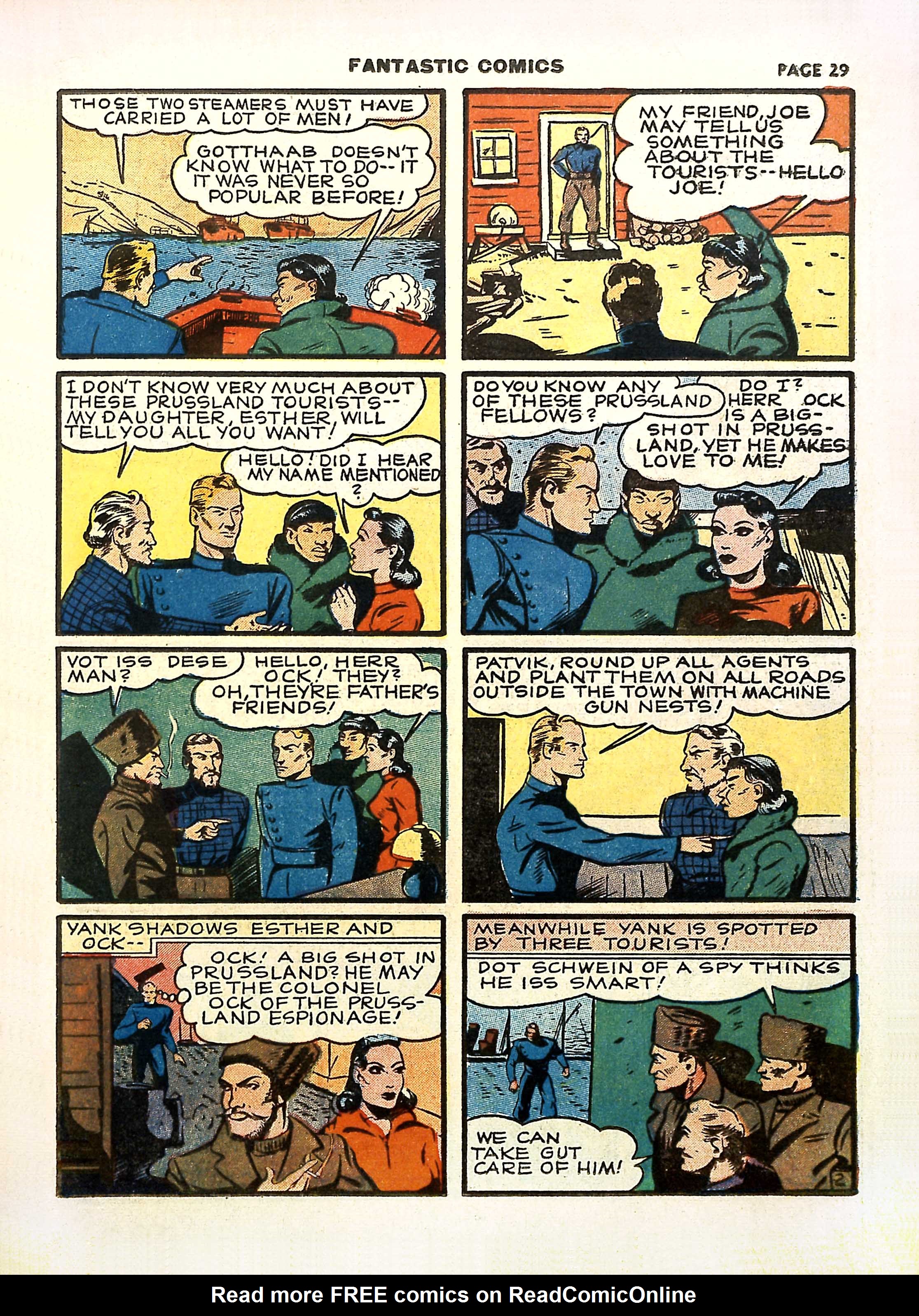 Read online Fantastic Comics comic -  Issue #11 - 32