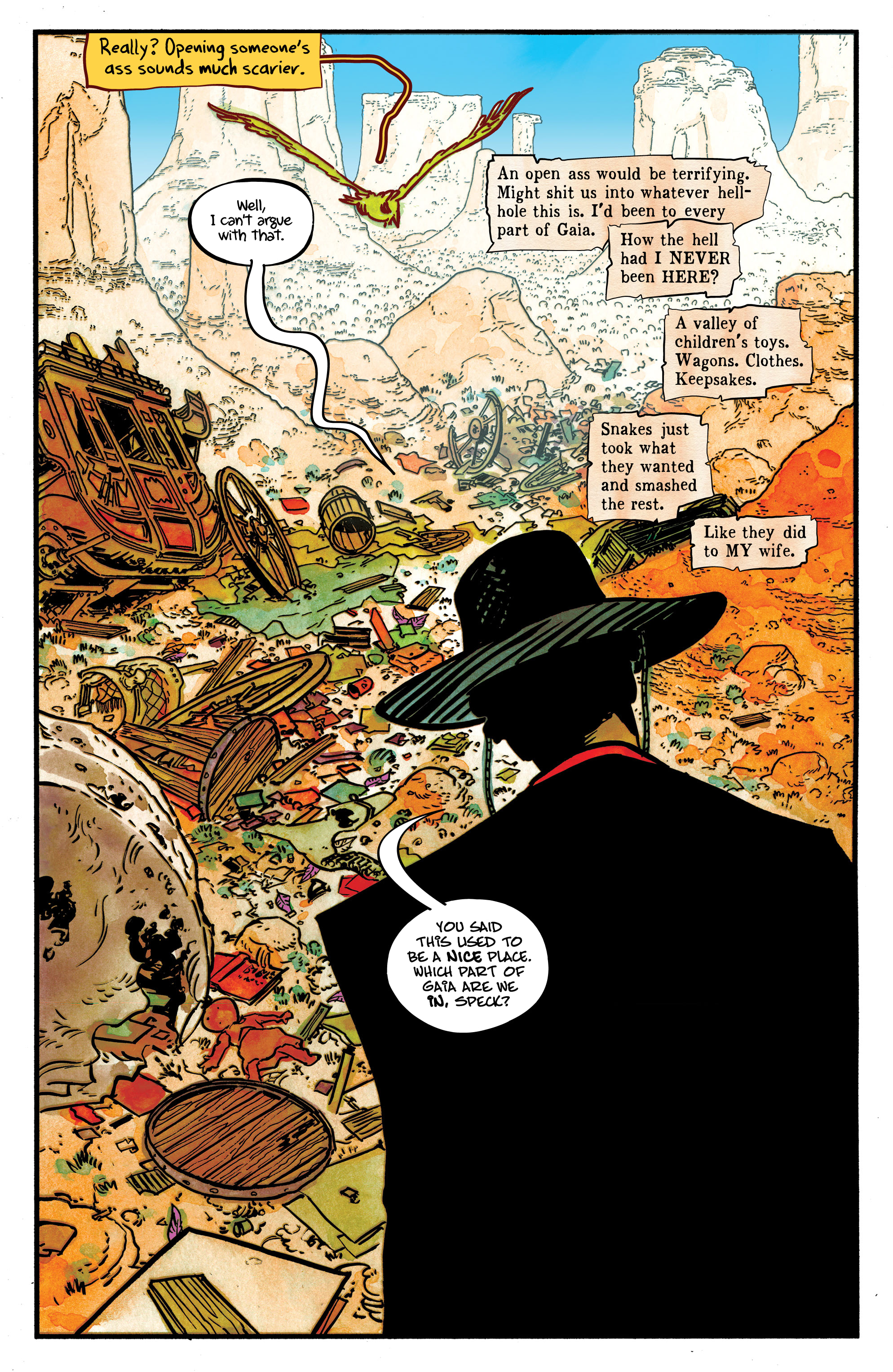 Read online Above Snakes comic -  Issue #4 - 5
