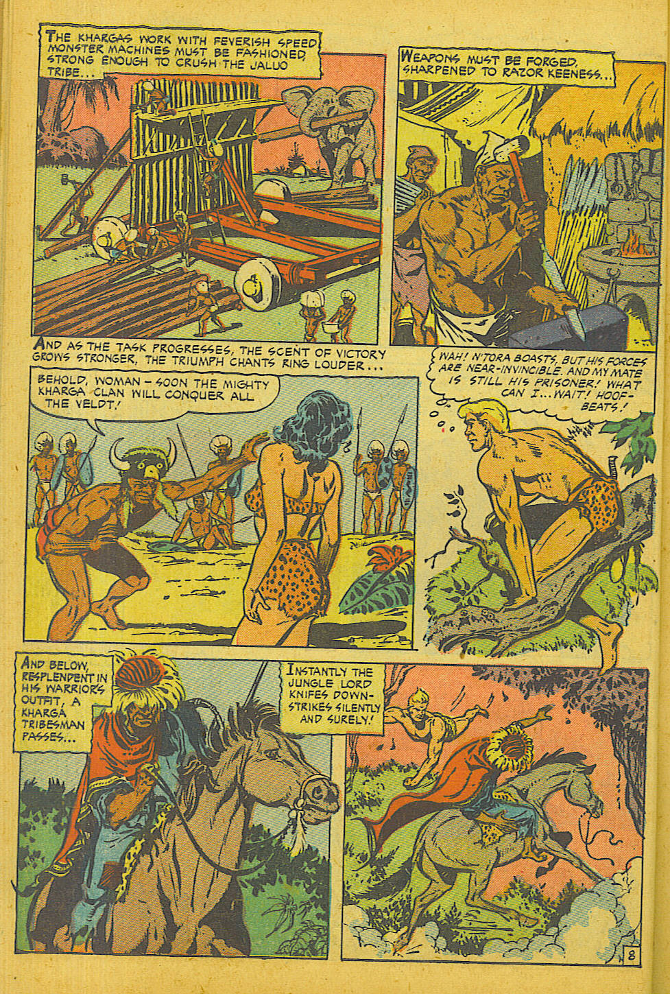Read online Jungle Comics comic -  Issue #136 - 11