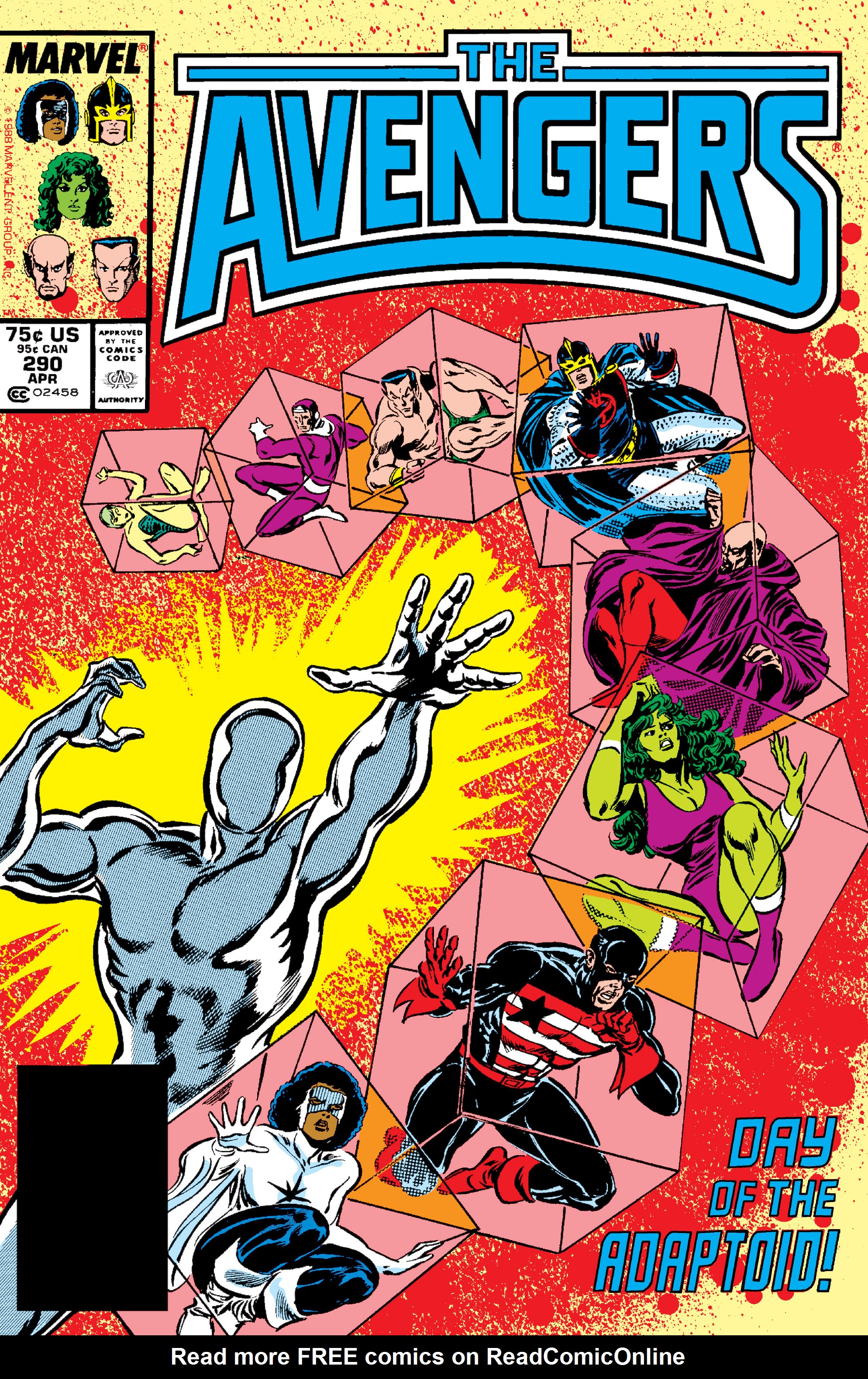 Read online The Avengers (1963) comic -  Issue #290 - 1