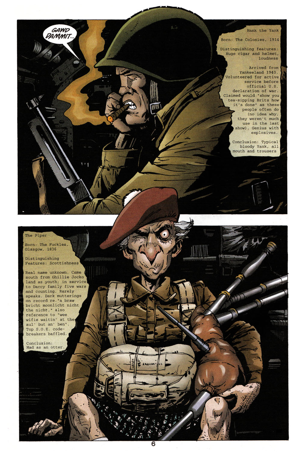 Read online Adventures in the Rifle Brigade comic -  Issue #1 - 7