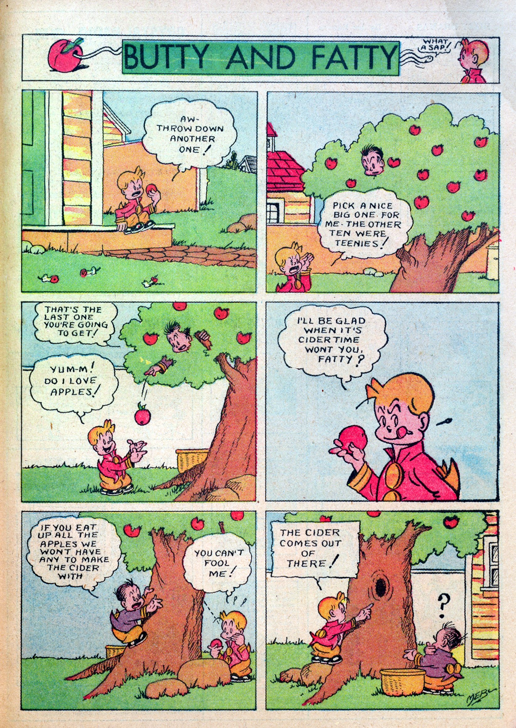 Read online Famous Funnies comic -  Issue #14 - 61