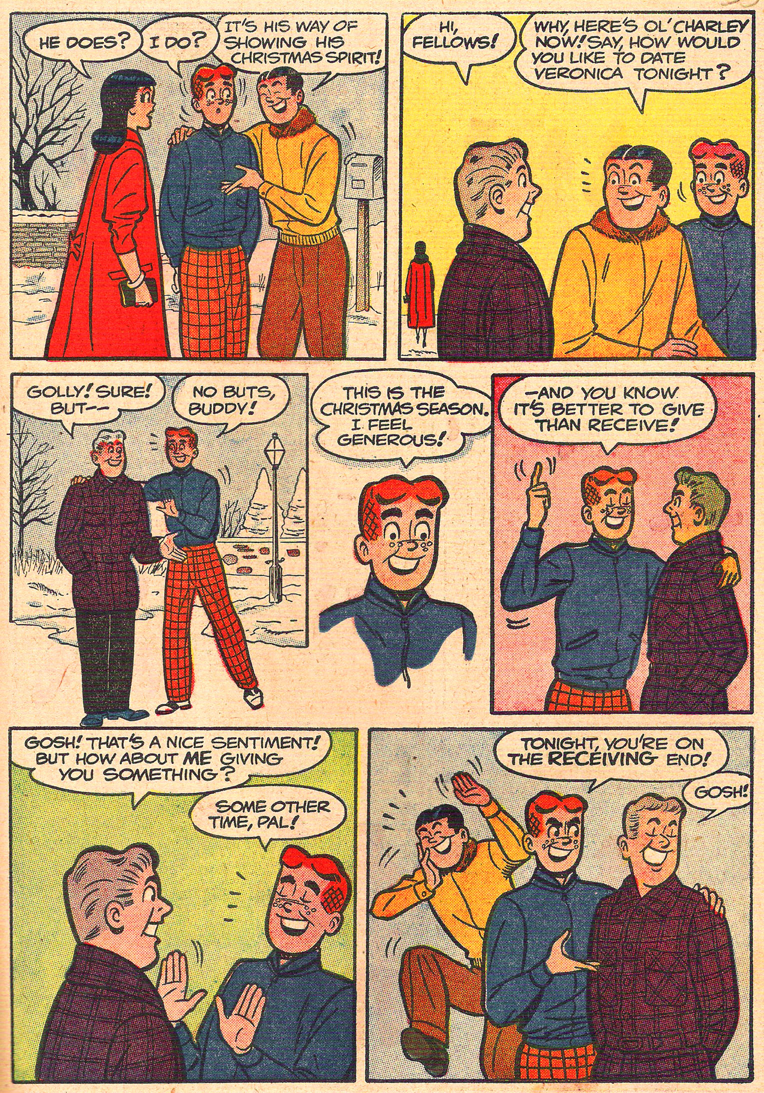 Read online Archie's Christmas Stocking comic -  Issue #6 - 35