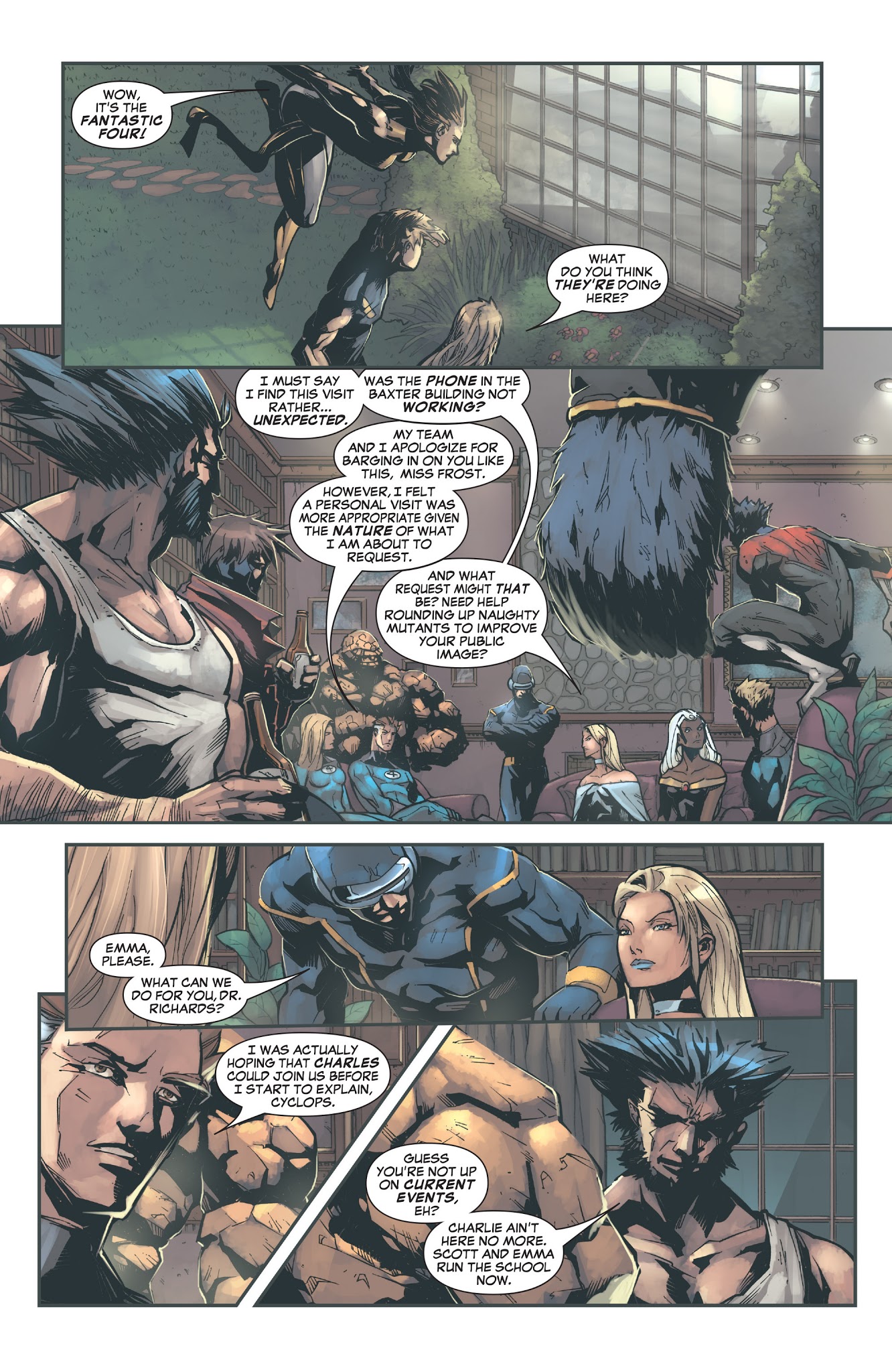 Read online X-Men/Fantastic Four comic -  Issue #1 - 15