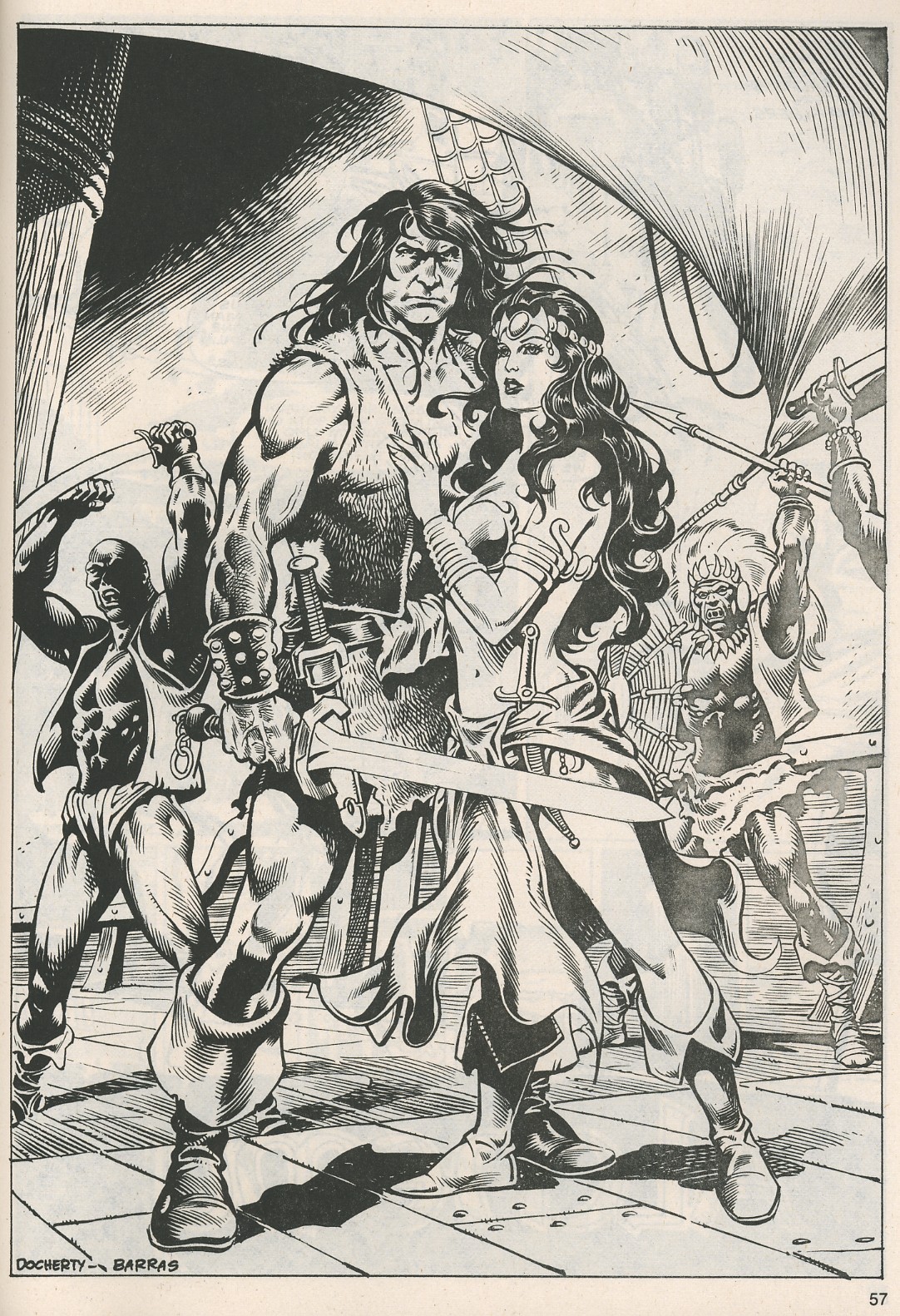The Savage Sword Of Conan issue 118 - Page 55
