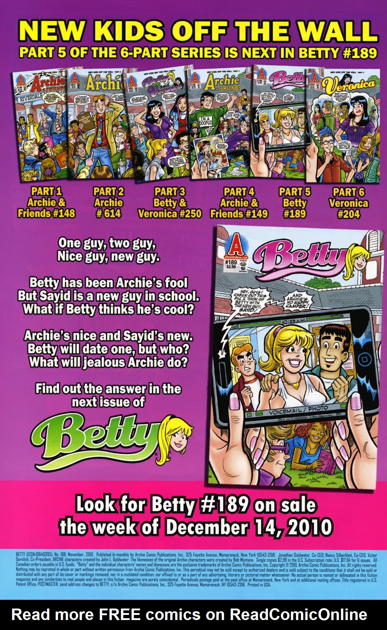 Read online Betty comic -  Issue #188 - 33
