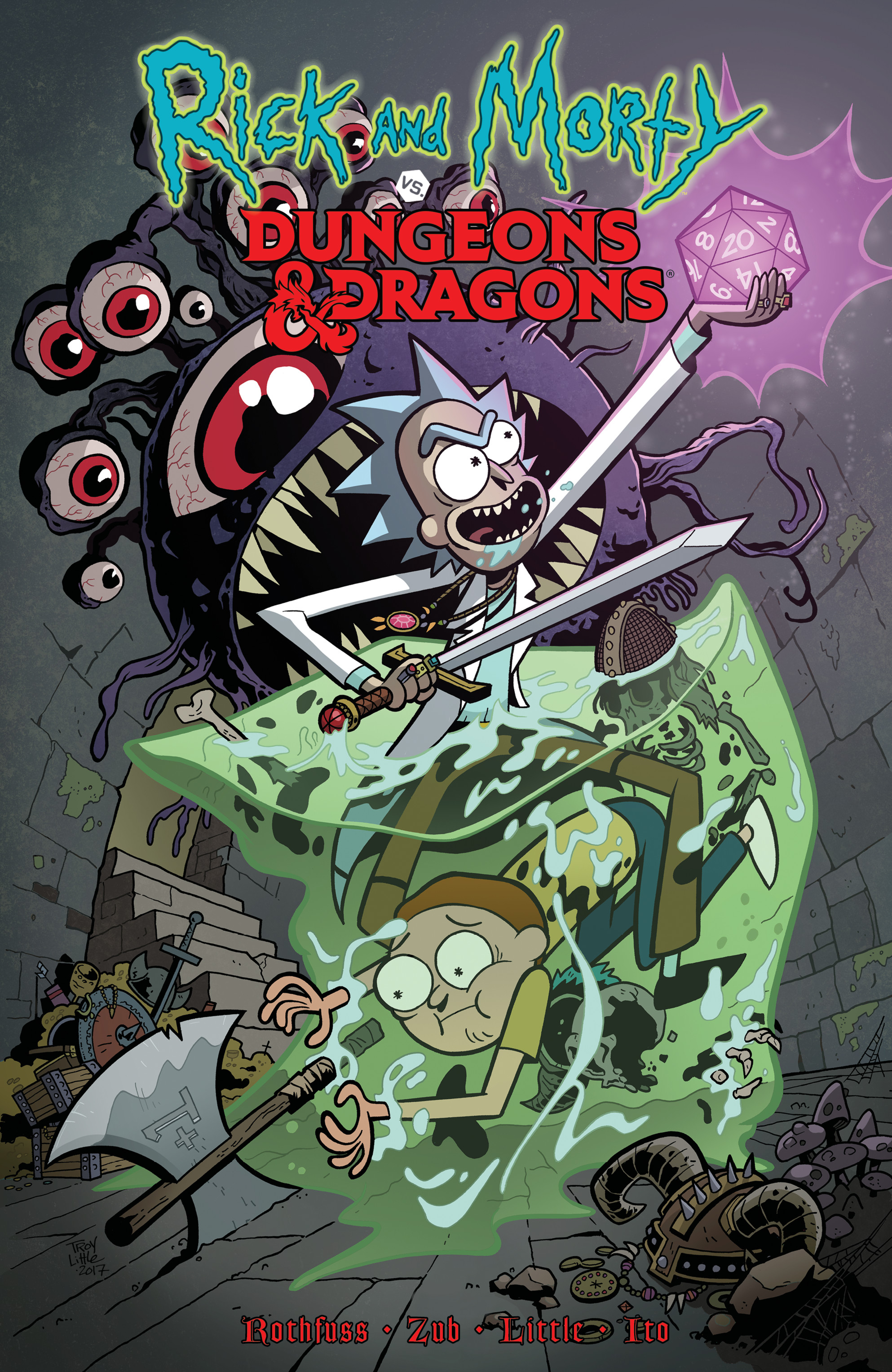 Read online Rick and Morty vs Dungeons & Dragons comic -  Issue # _TPB - 1