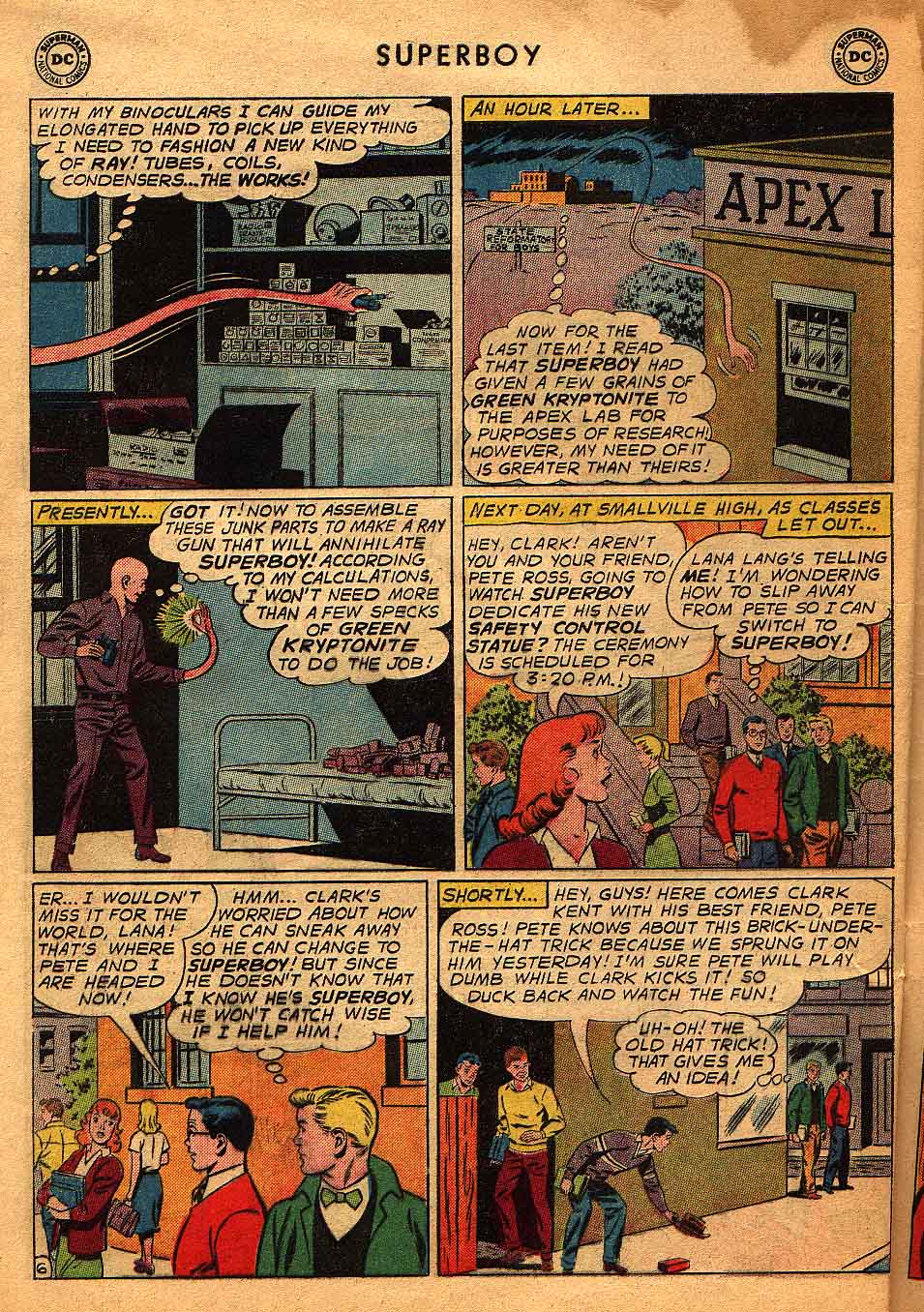 Read online Superboy (1949) comic -  Issue #96 - 7