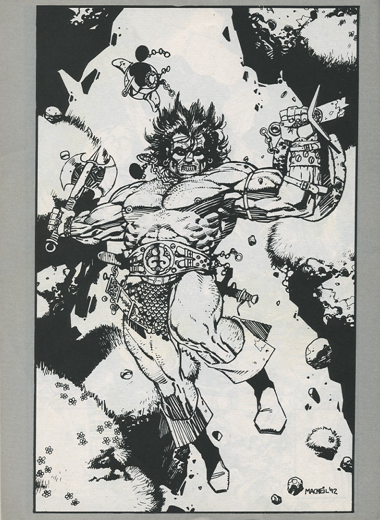 Read online The Savage Sword Of Conan comic -  Issue #215 - 58