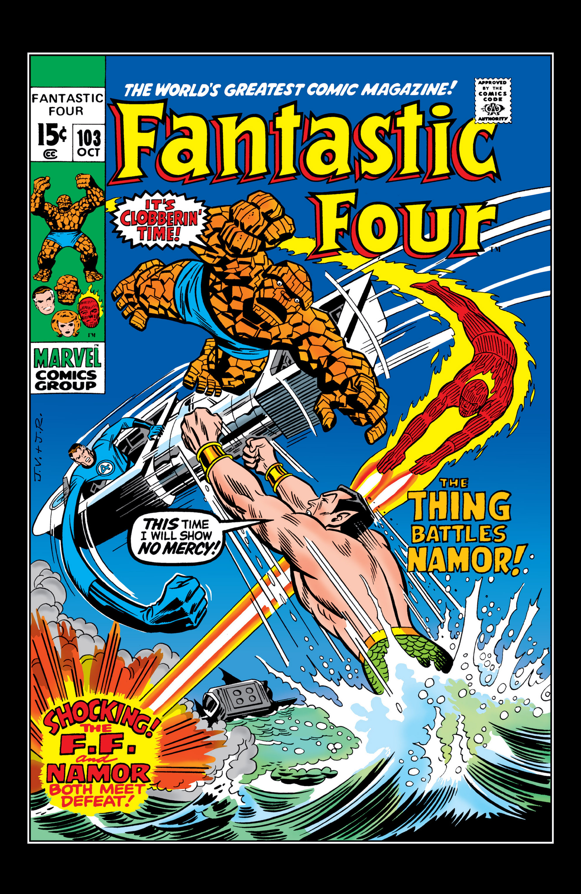 Read online Marvel Masterworks: The Fantastic Four comic -  Issue # TPB 10 (Part 2) - 94
