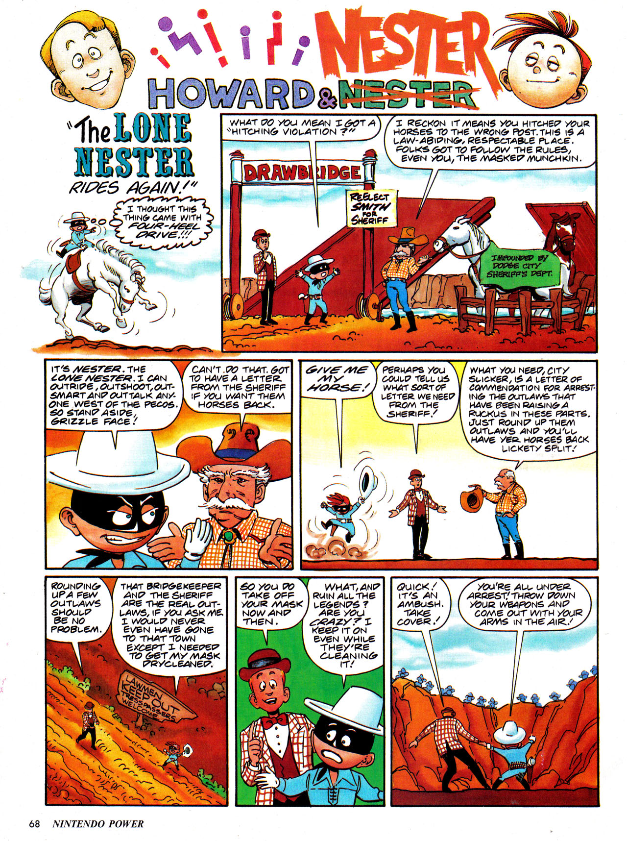 Read online Nintendo Power comic -  Issue #25 - 74