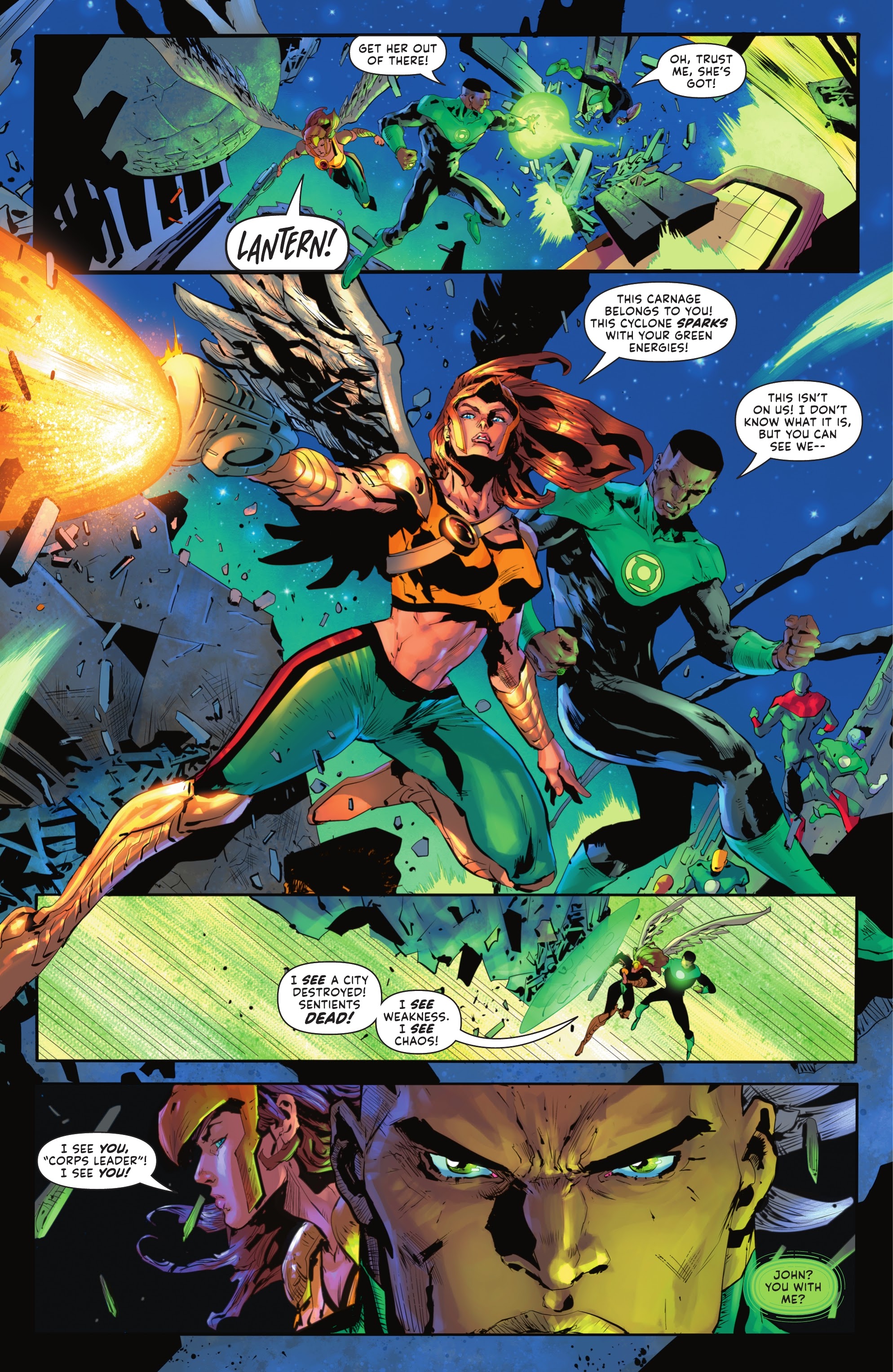 Read online Green Lantern (2021) comic -  Issue #1 - 5