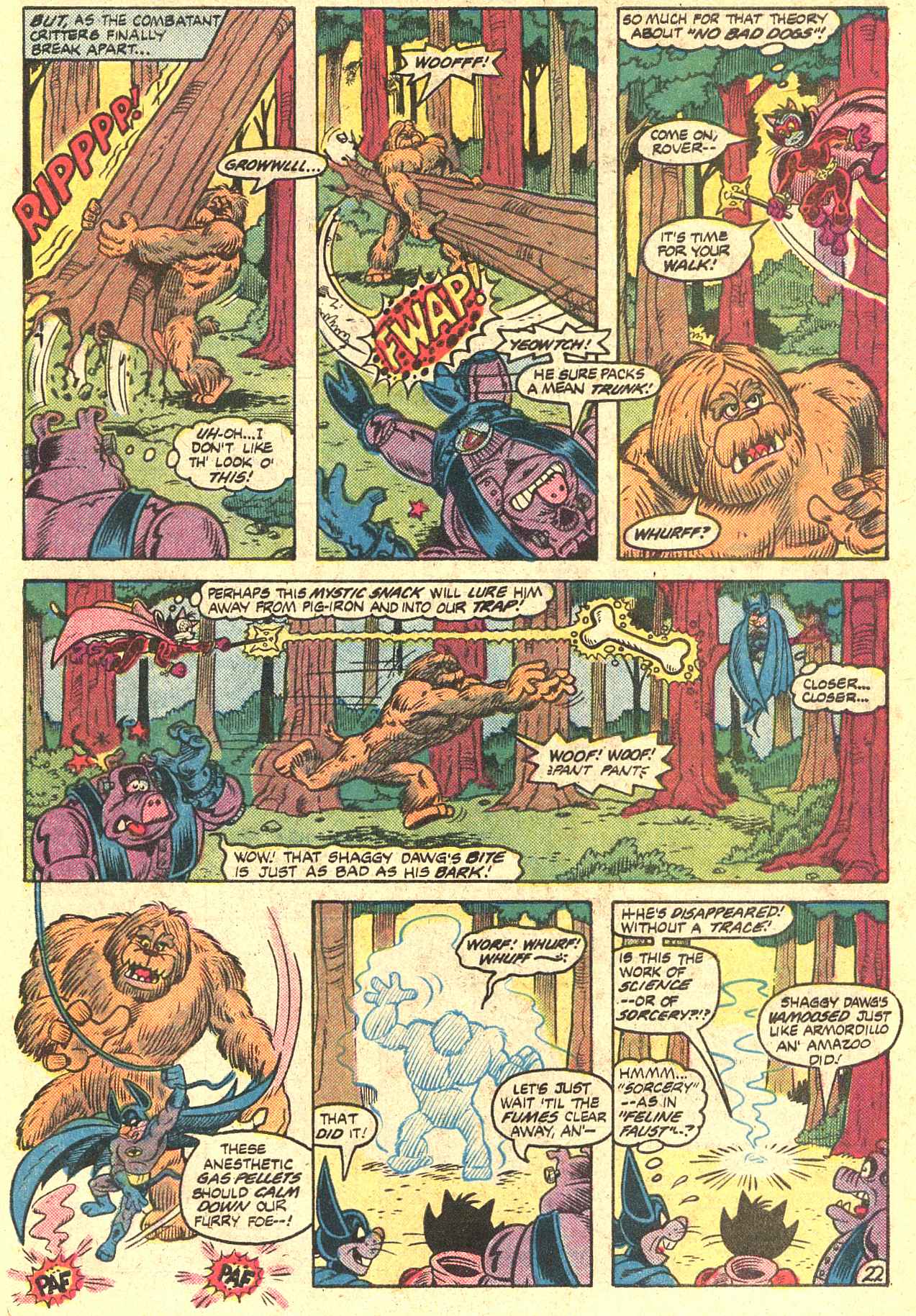 Read online Captain Carrot and His Amazing Zoo Crew! comic -  Issue #14 - 23