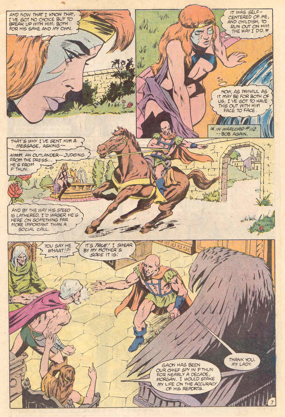 Read online Warlord (1976) comic -  Issue #116 - 7
