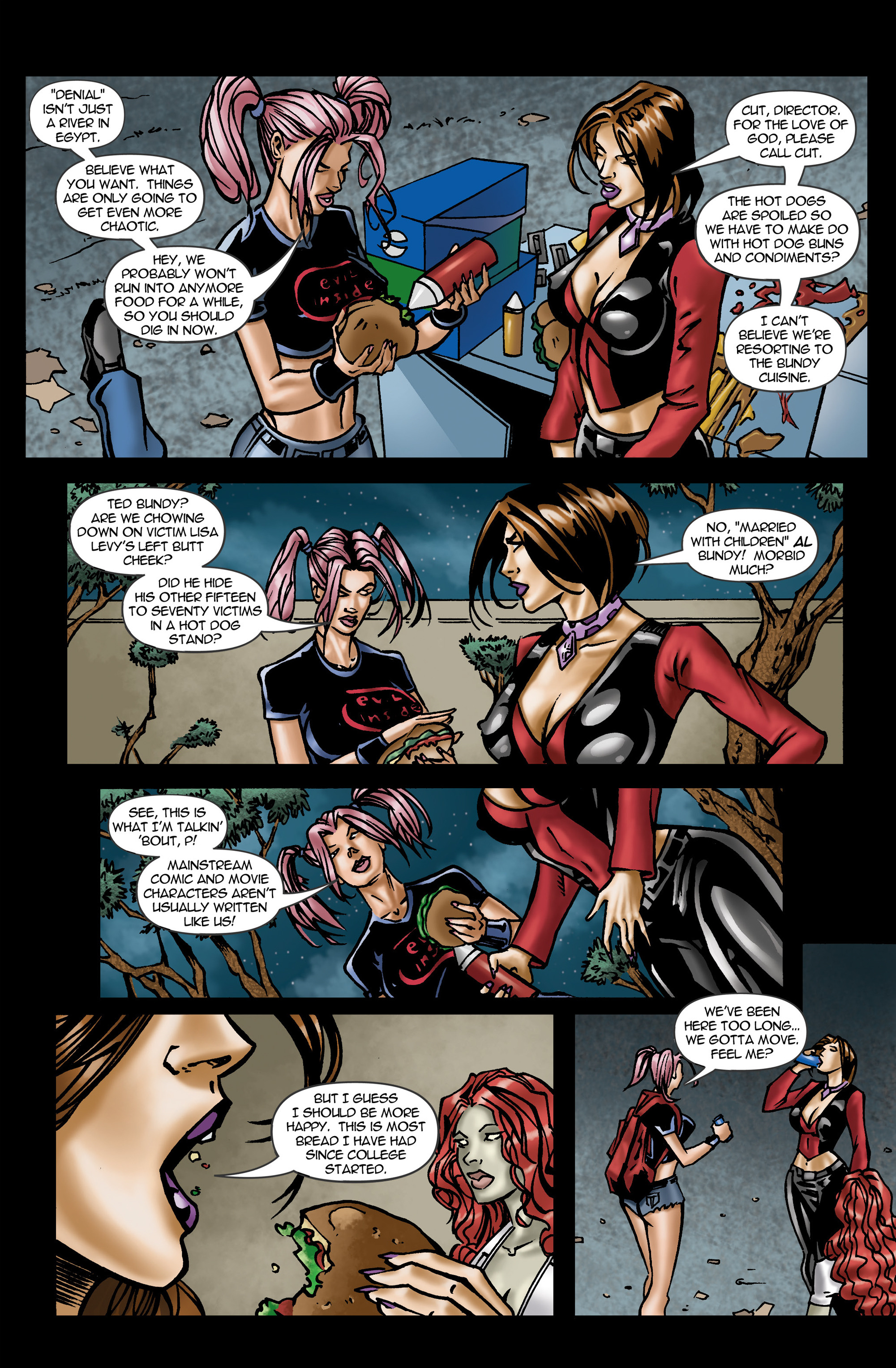 Read online Chaos Campus: Sorority Girls Vs. Zombies comic -  Issue #2 - 13