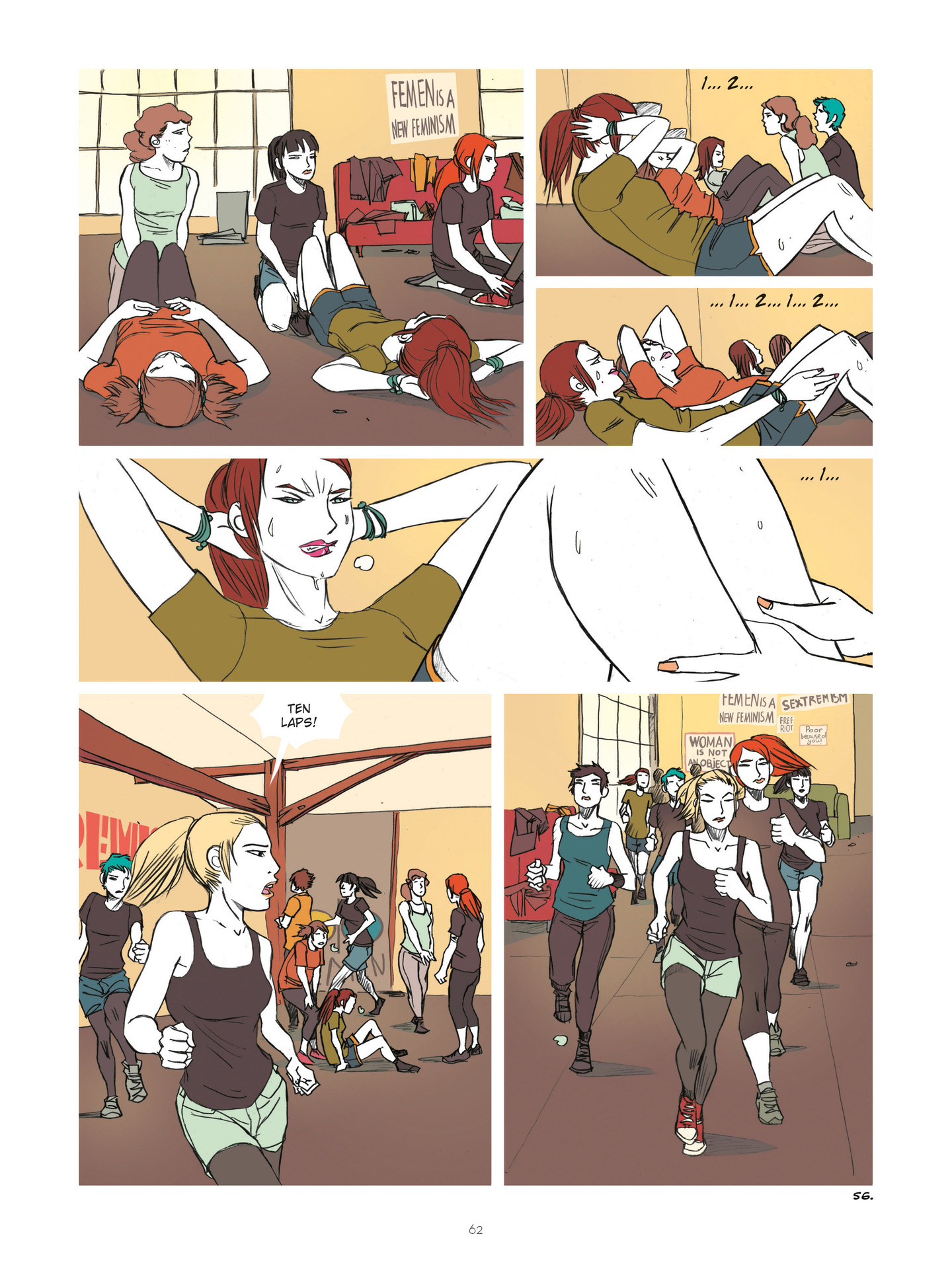 Read online Diary of A Femen comic -  Issue # TPB - 64