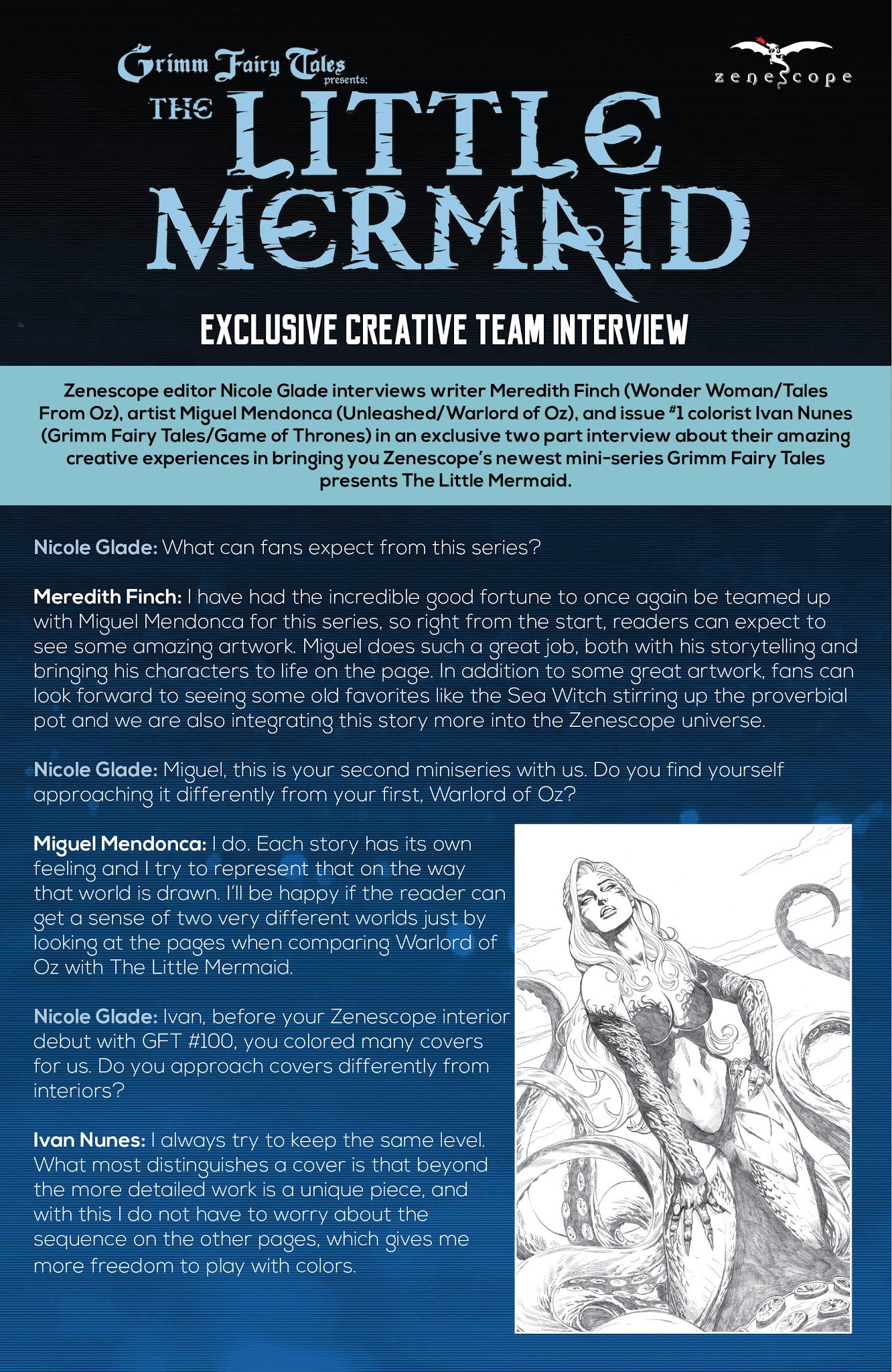 Read online Grimm Fairy Tales presents The Little Mermaid comic -  Issue #1 - 24